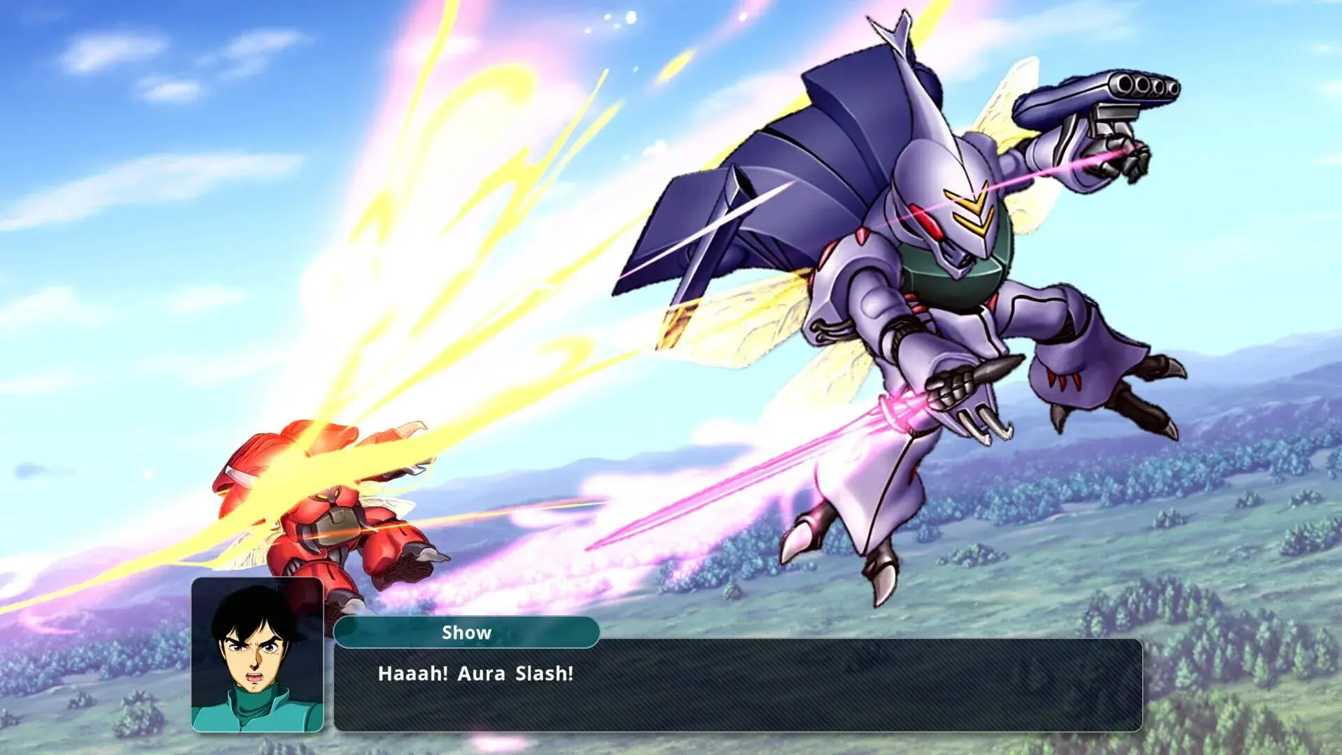 Super Robot Wars Y - akcja w grze