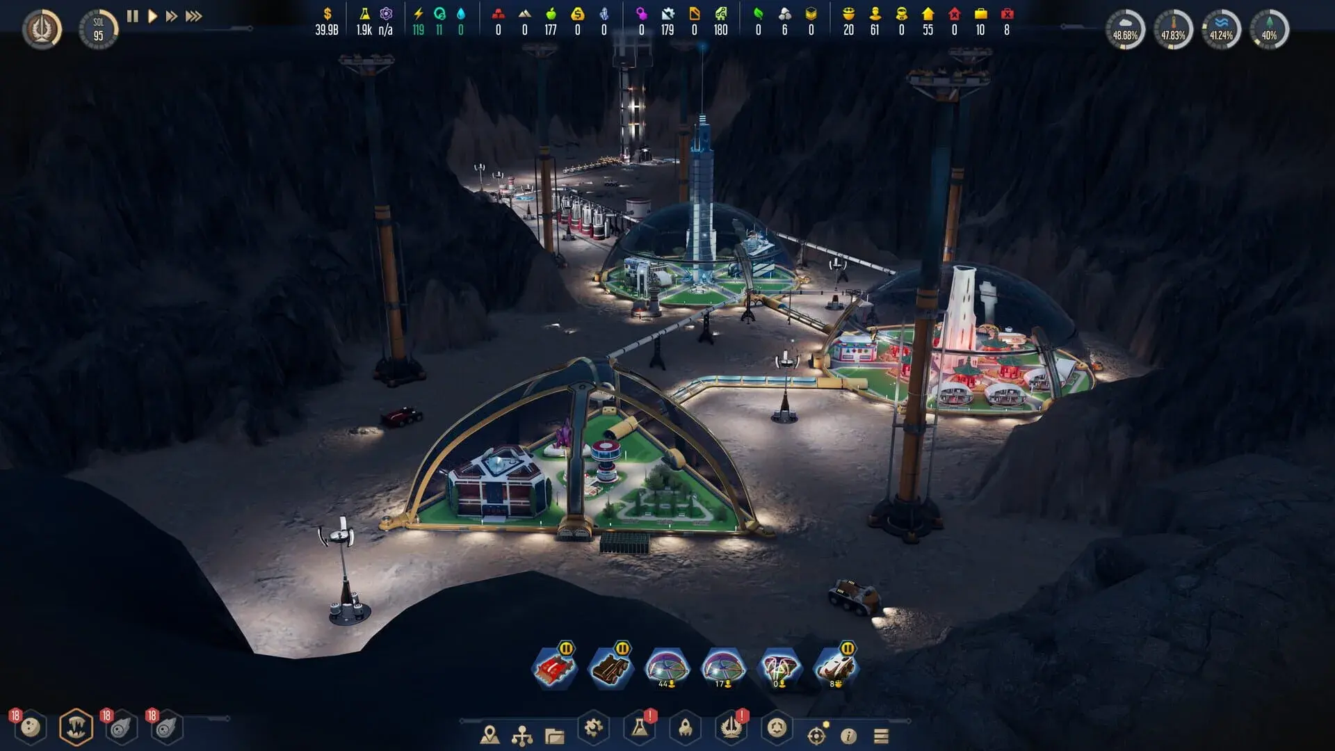 Surviving Mars: Relaunched - świat gry, lokacja