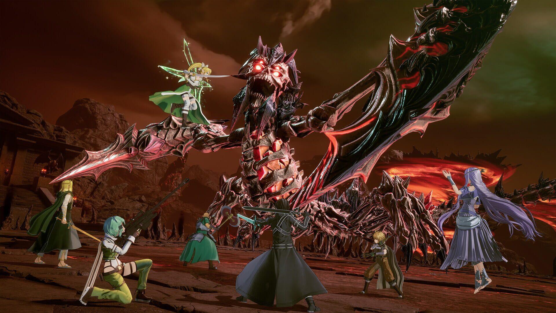 Sword Art Online: Fractured Daydream - główny screenshot z gry