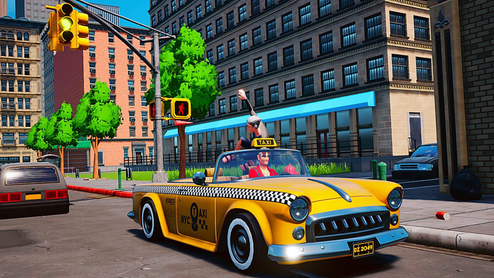 Taxi Chaos - akcja w grze
