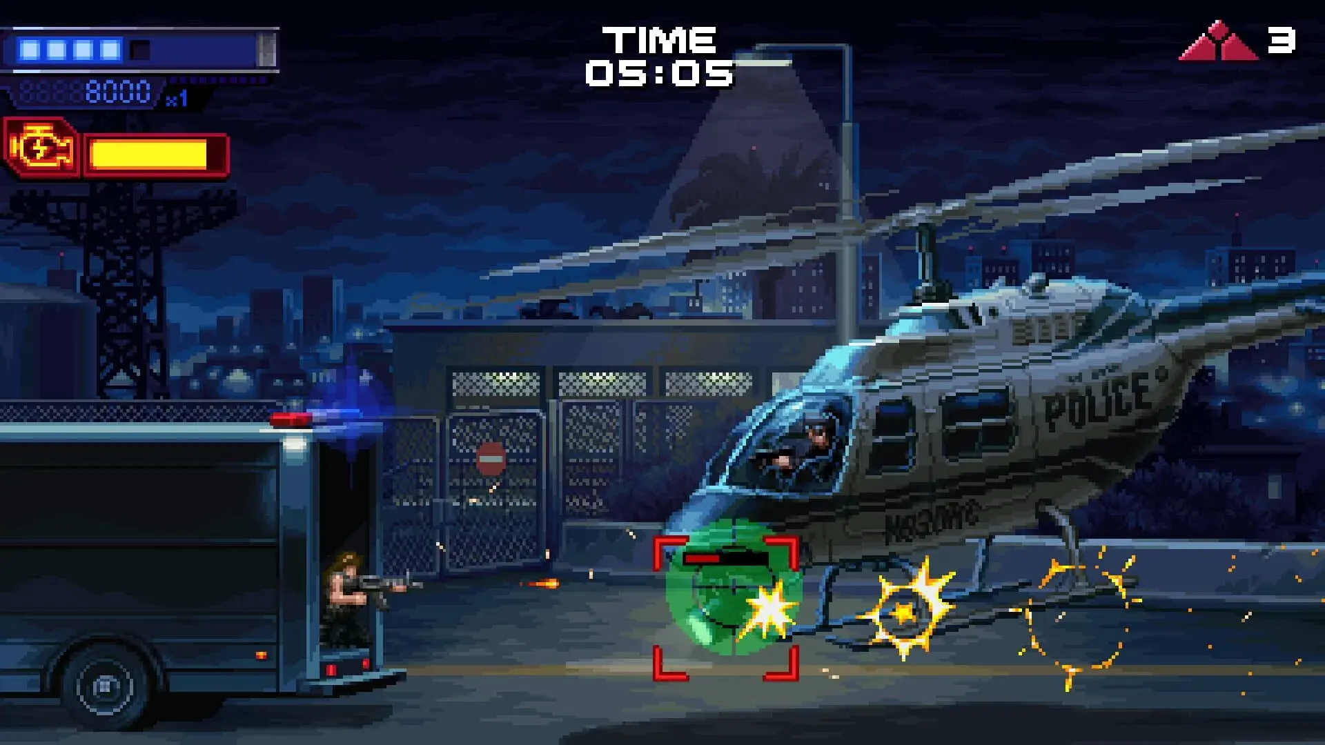 Terminator 2D: No Fate - gameplay screenshot