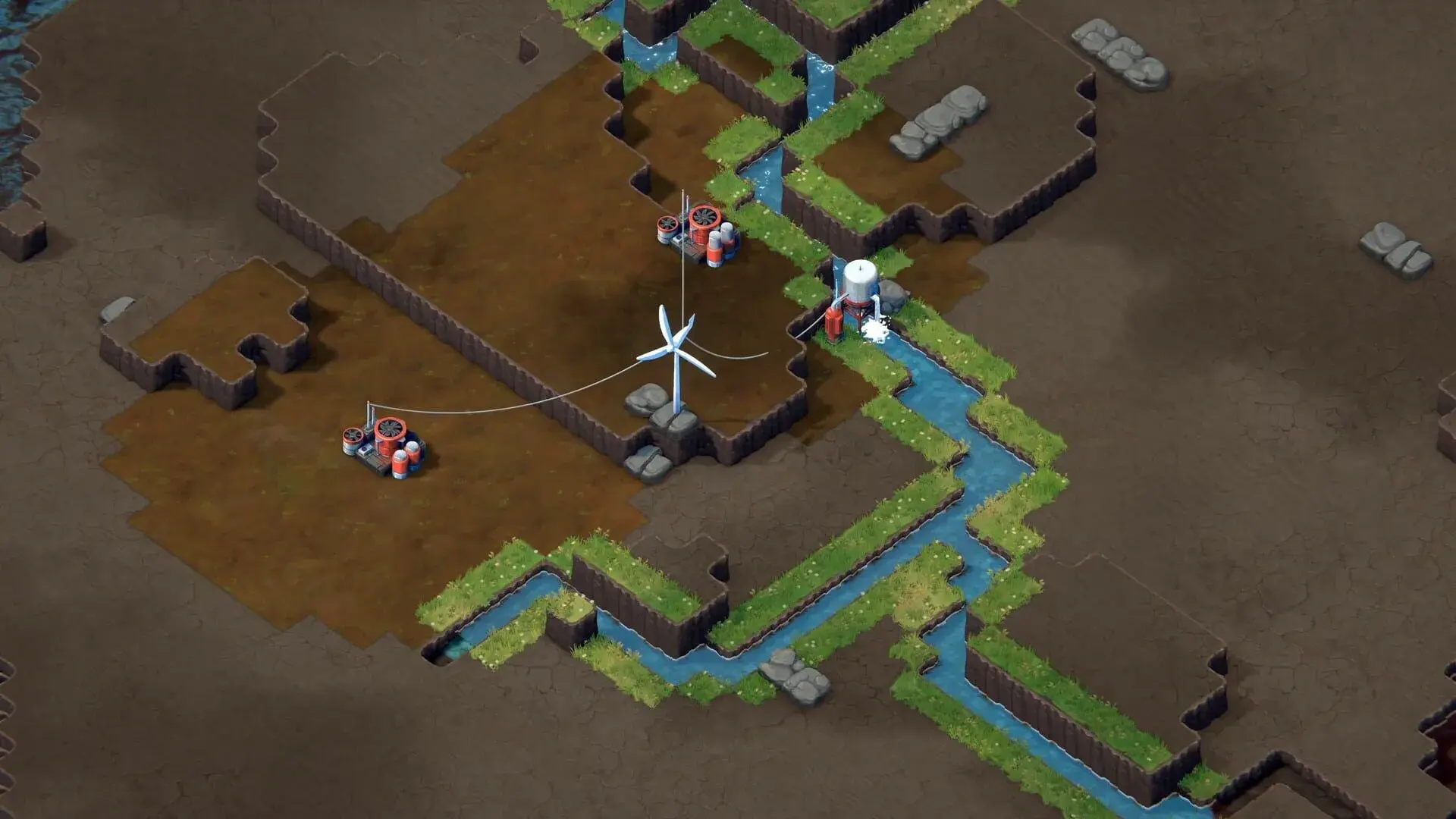 Terra Nil: Deluxe Edition - główny screenshot z gry
