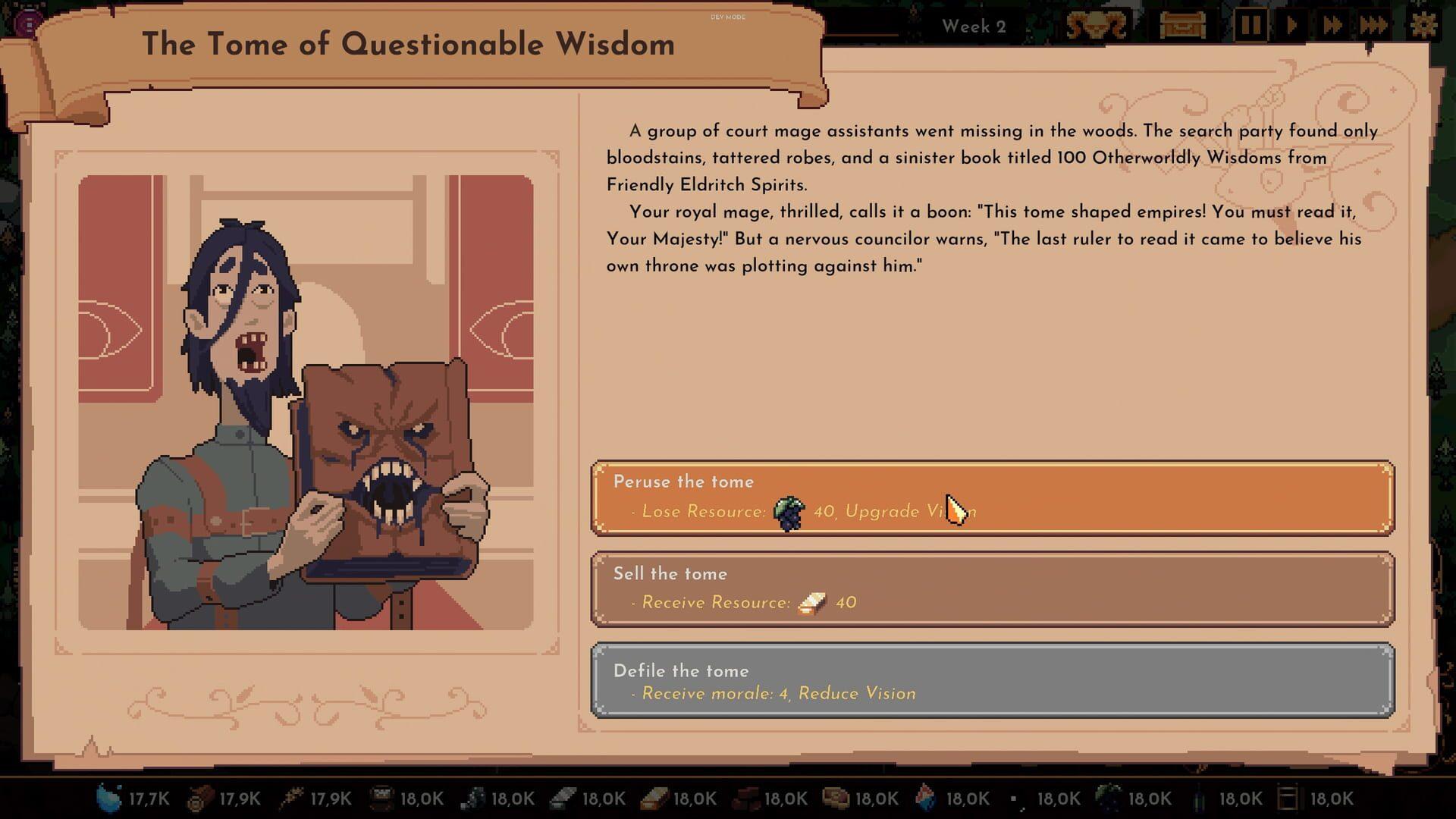 The King is Watching - gameplay screenshot