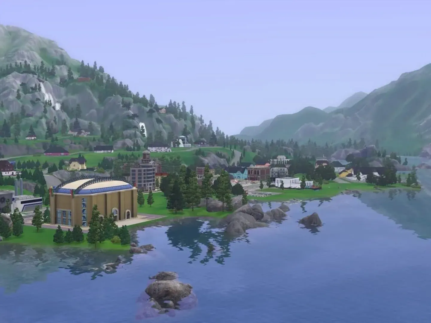 The Sims 3: Hidden Springs - główny screenshot z gry