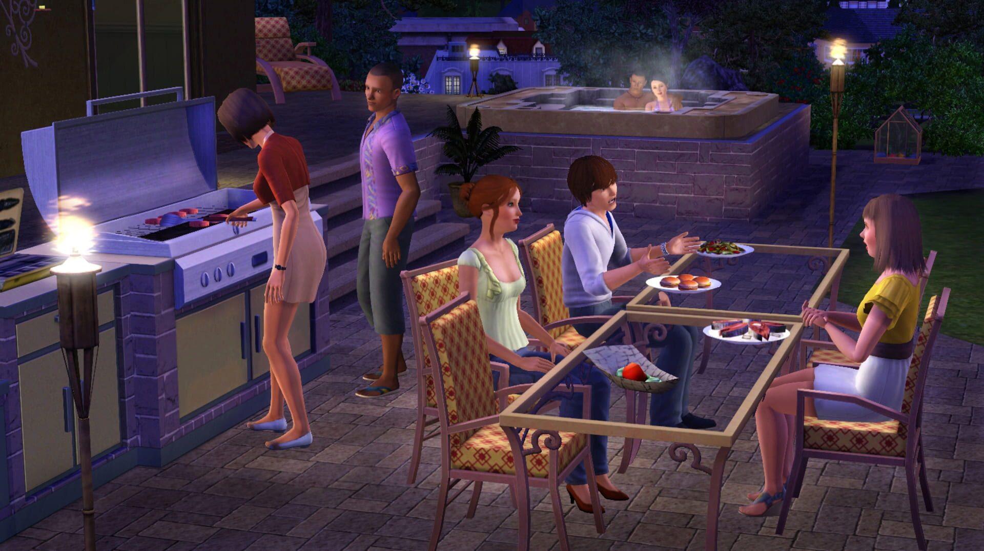 The Sims 3: Outdoor Living Stuff - akcja w grze