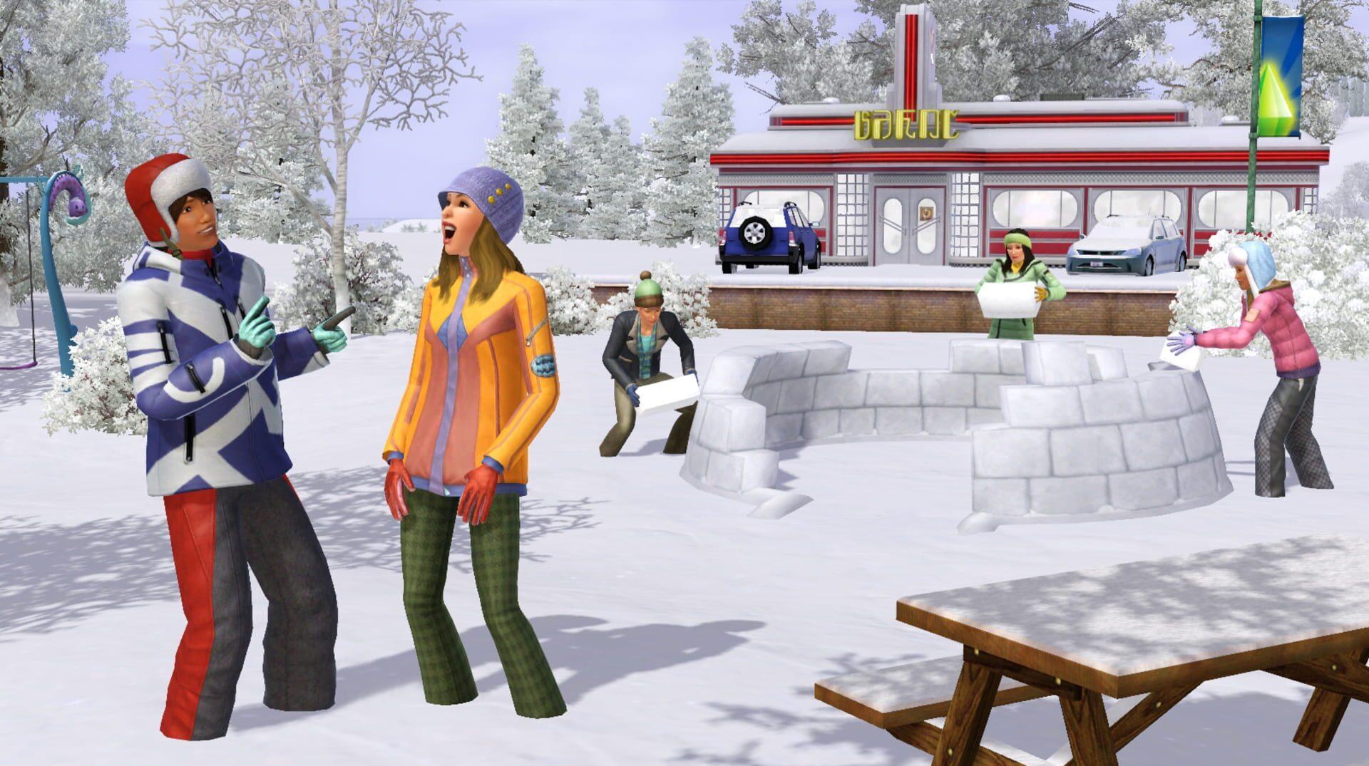 The Sims 3: Seasons - świat gry, lokacja