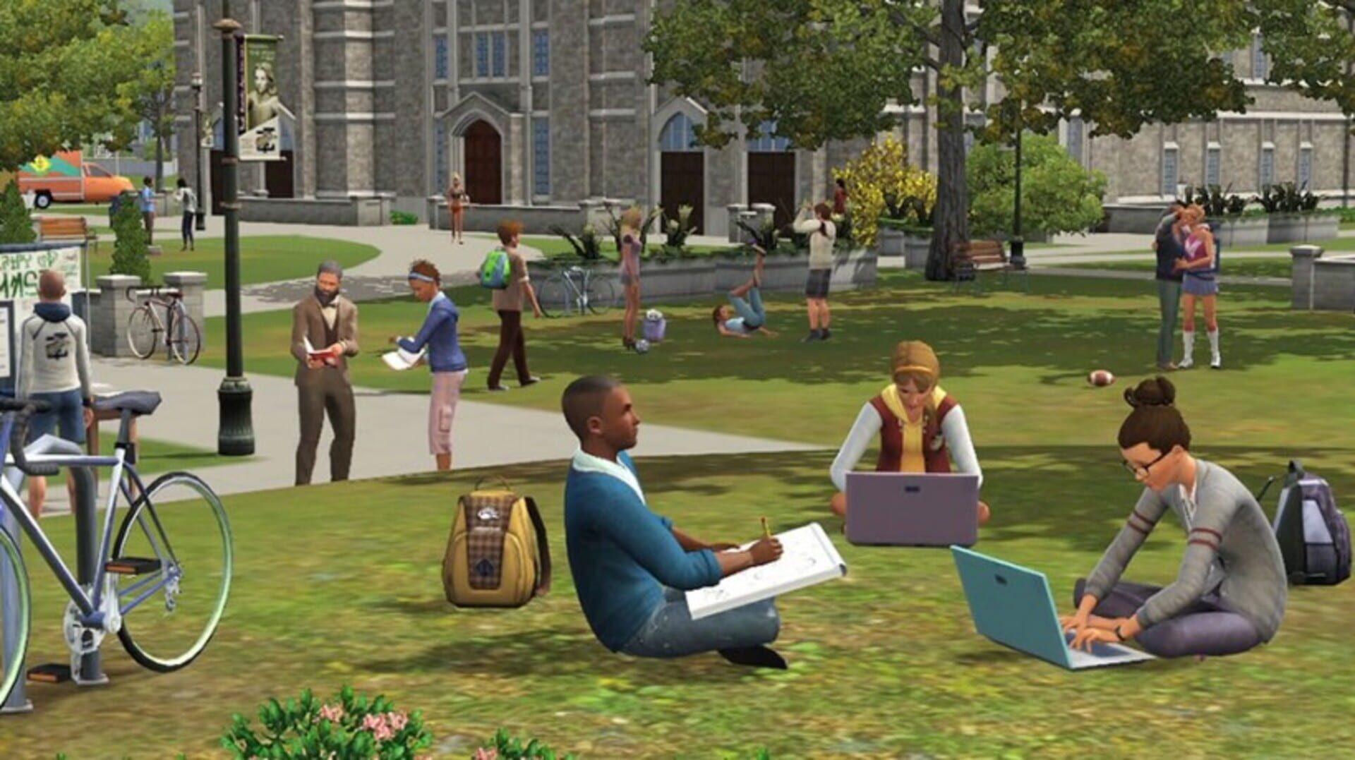 The Sims 3: University Life - główny screenshot z gry