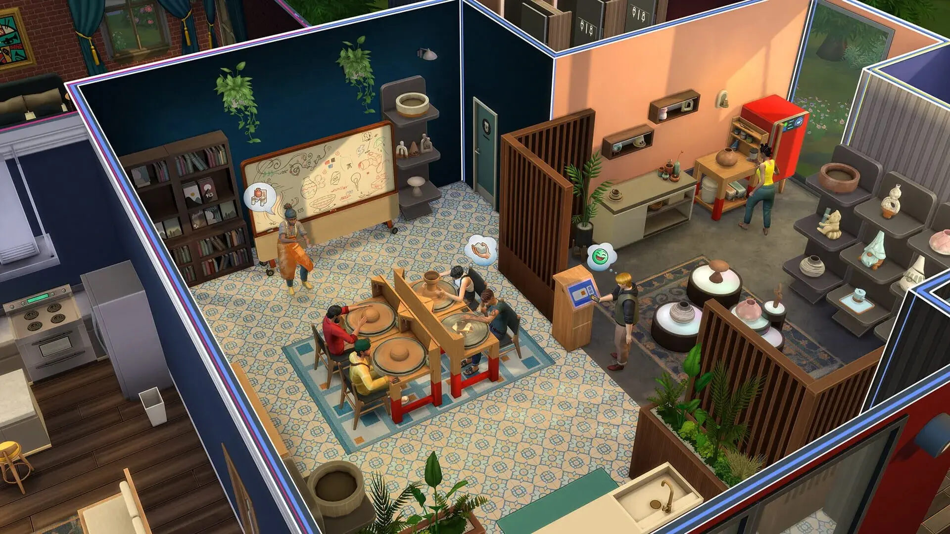 The Sims 4: Businesses & Hobbies - gameplay screenshot
