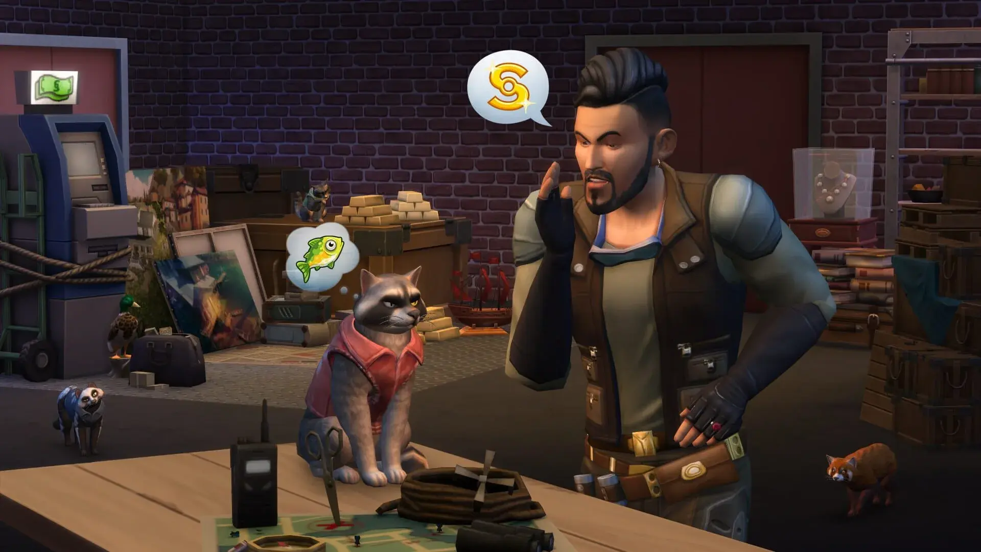 The Sims 4: Cats & Dogs - obrazek z gry
