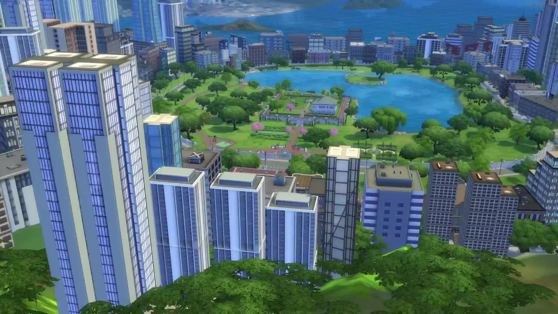 The Sims 4: City Living - główny screenshot z gry