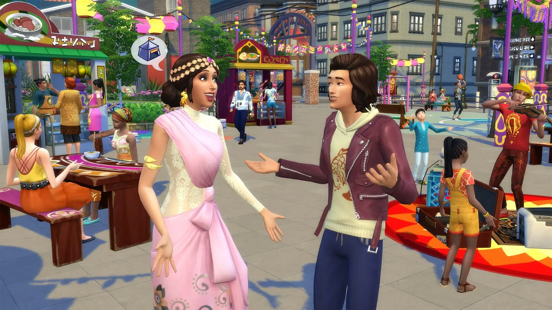 The Sims 4: City Living (Xbox Series & PC) - świat gry, lokacja