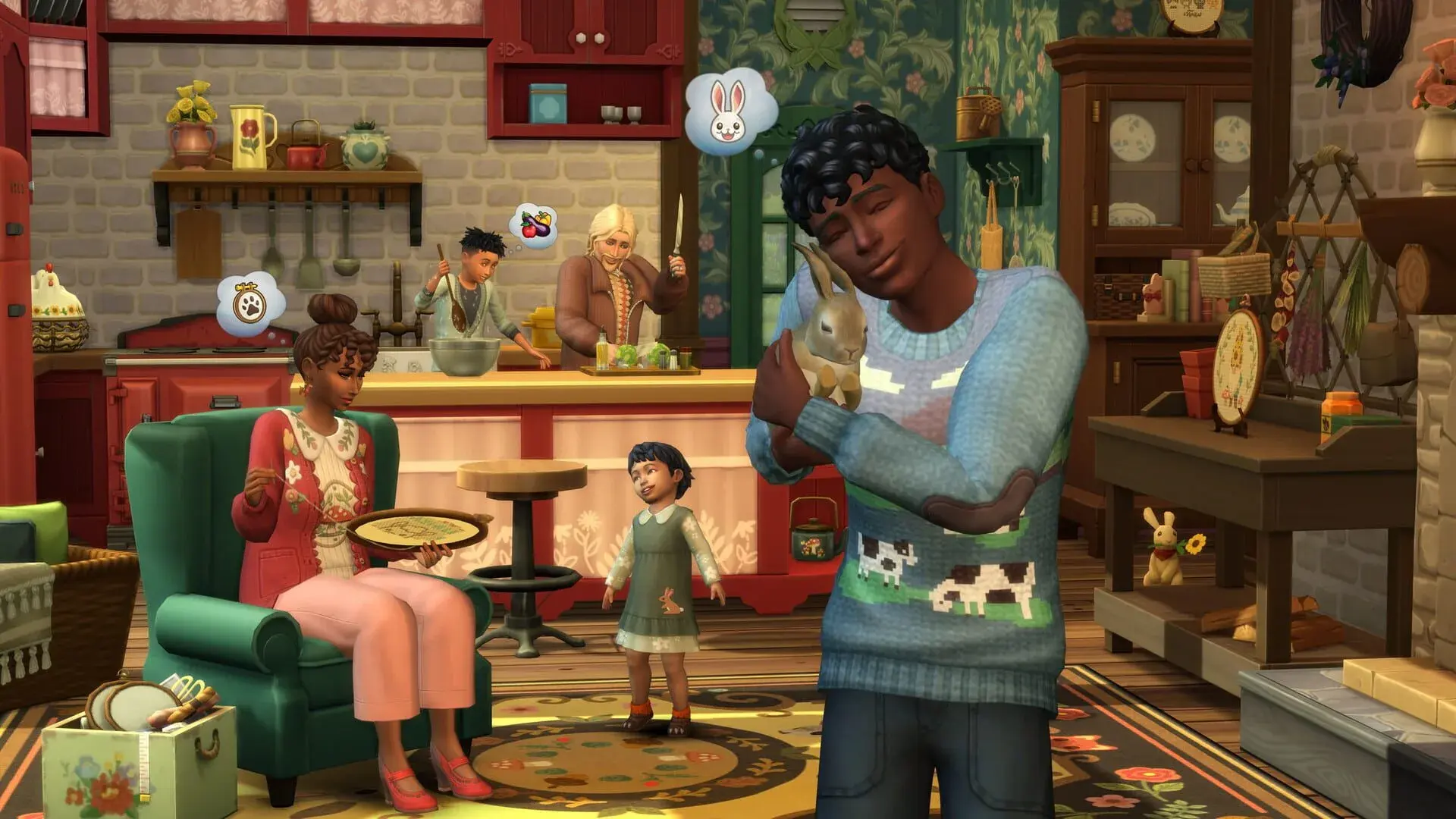 The Sims 4: Cottage Living (Xbox Series & PC) - akcja w grze