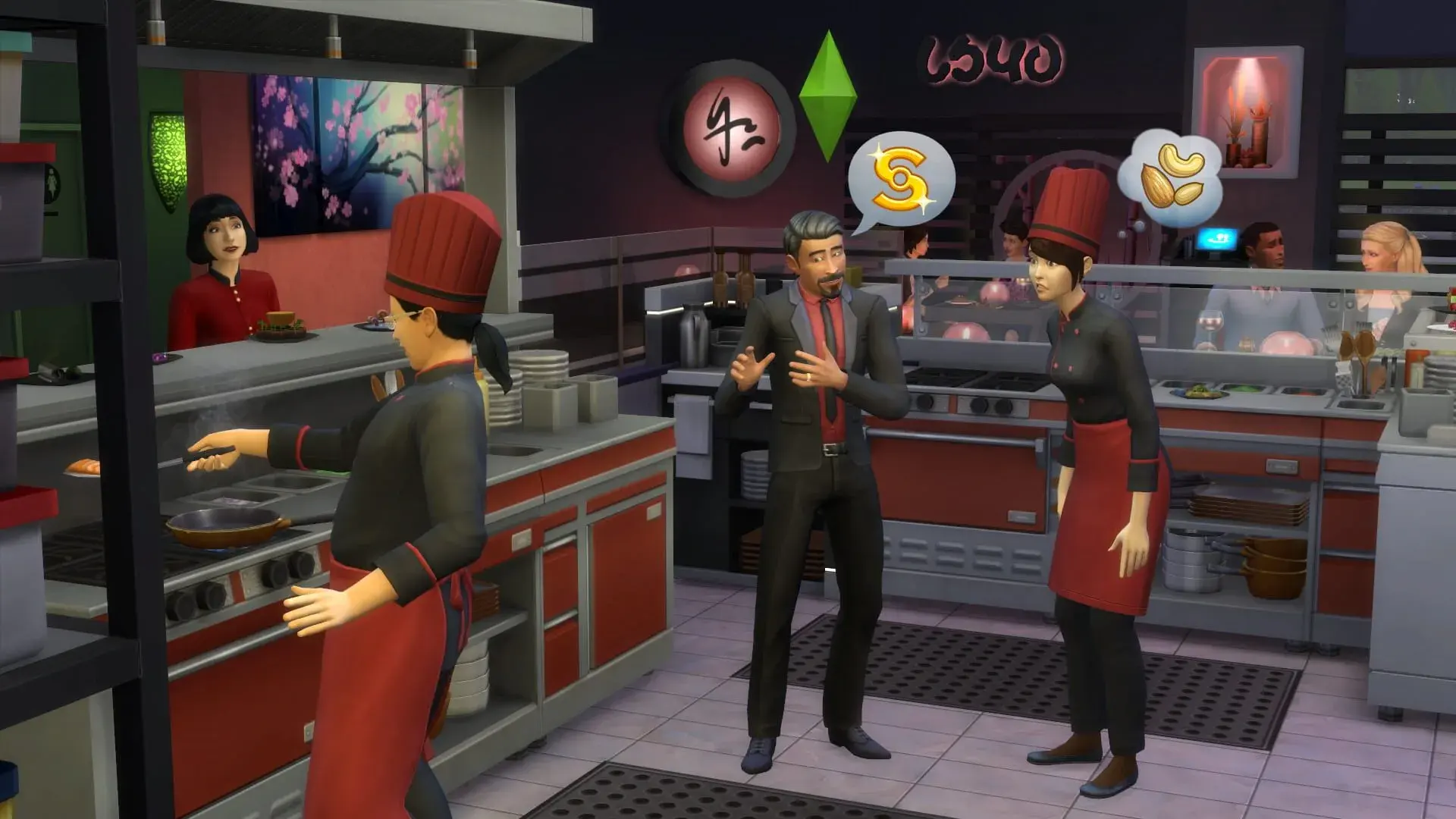 The Sims 4: Dine Out - gameplay screenshot