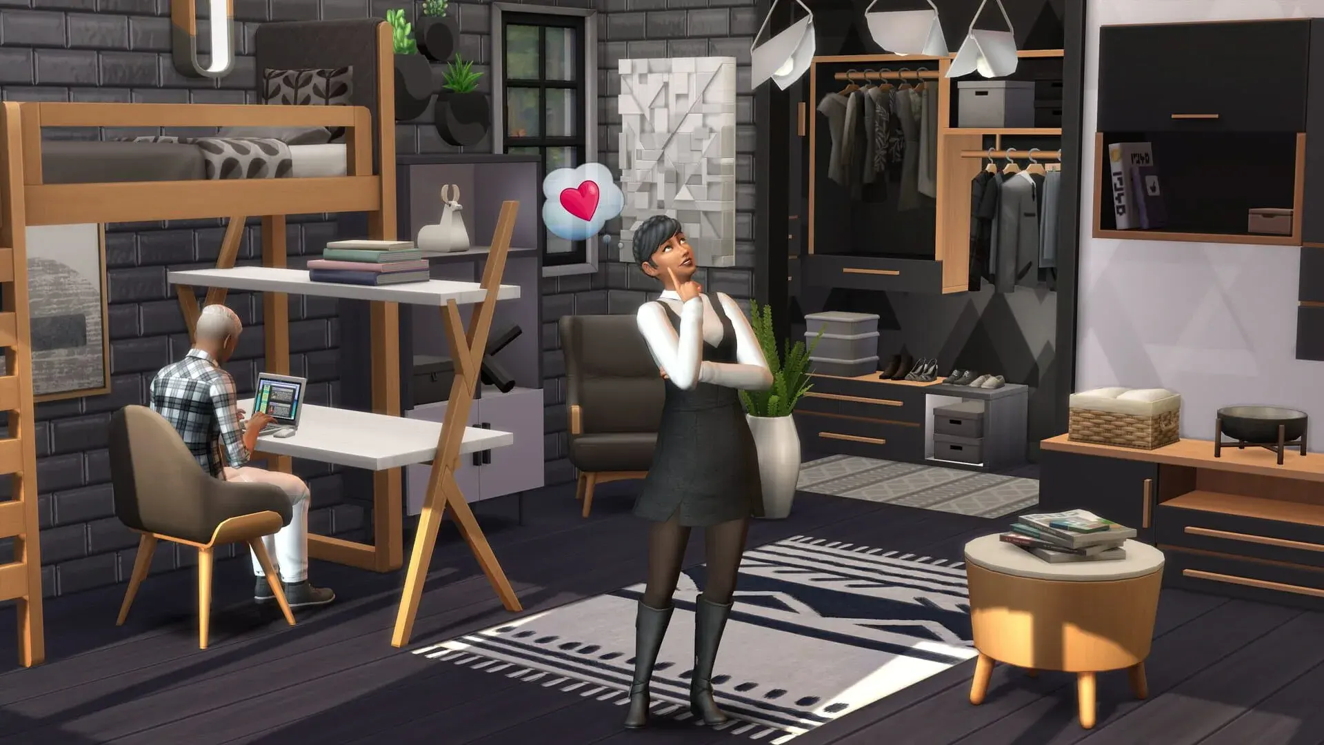 The Sims 4: Dream Home Decorator - świat gry, lokacja