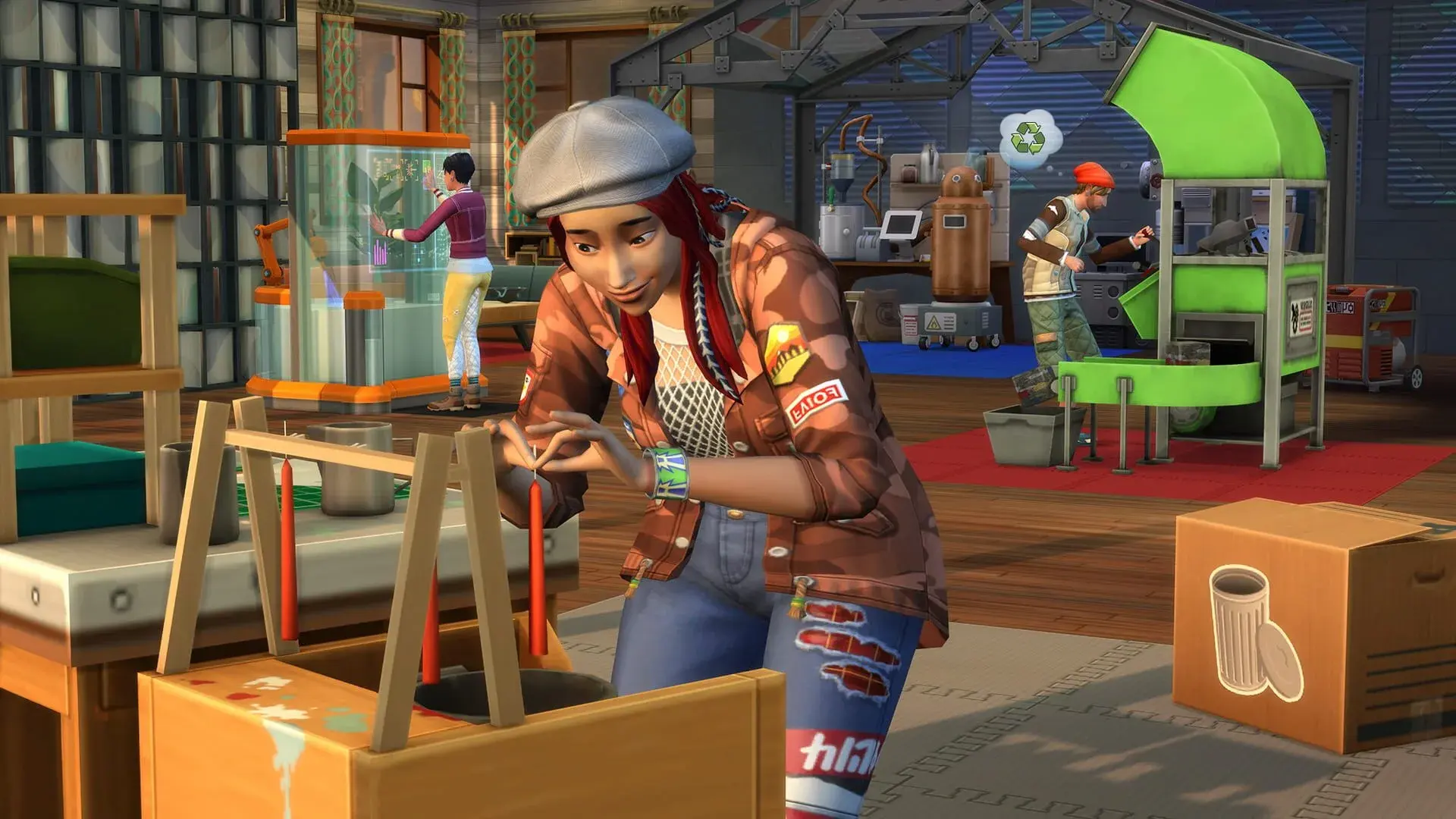The Sims 4: Eco Lifestyle - akcja w grze
