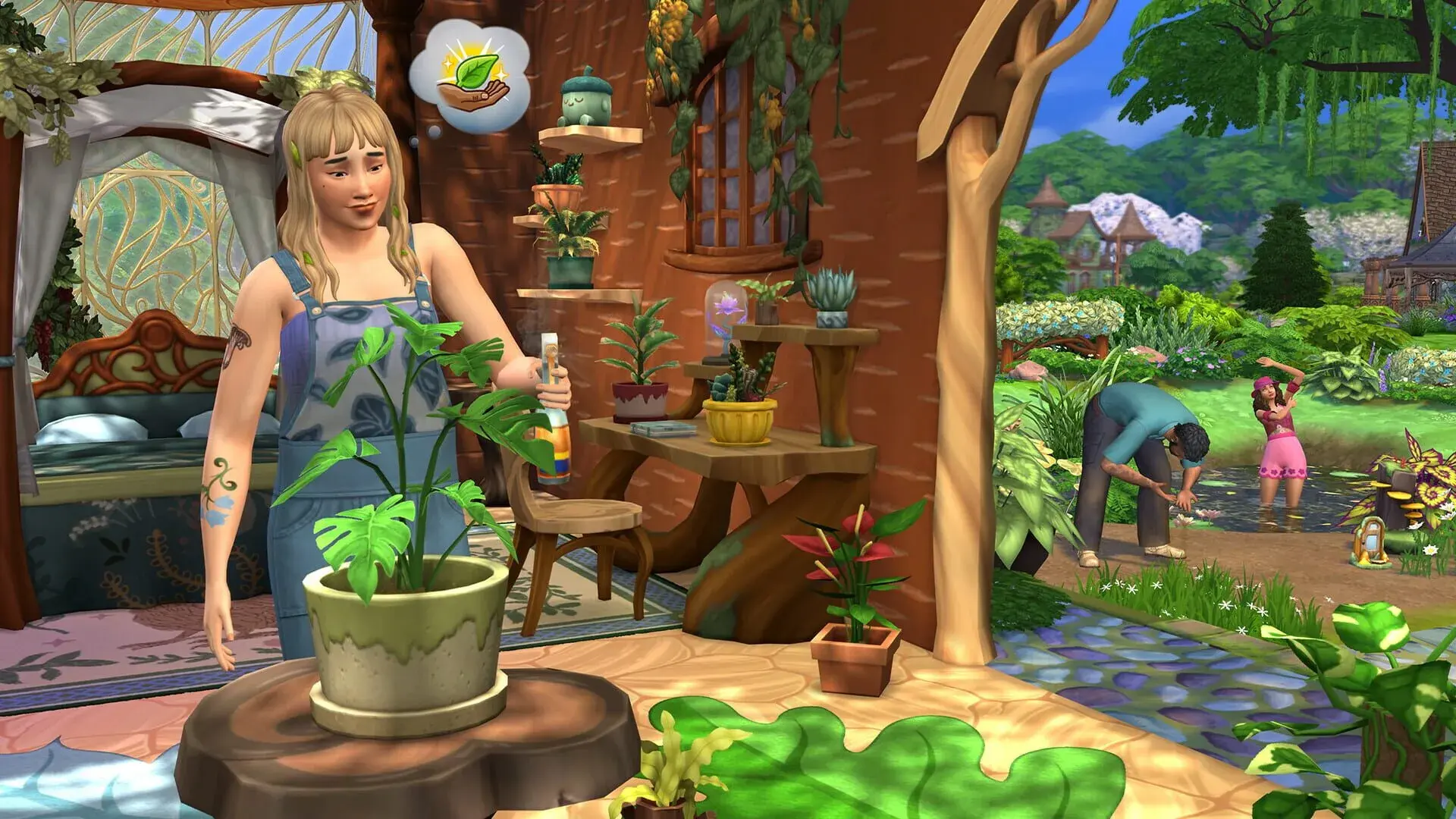 The Sims 4: Enchanted by Nature - świat gry, lokacja
