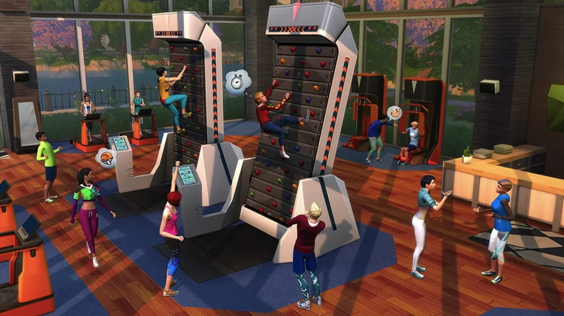 The Sims 4: Fitness Stuff - główny screenshot z gry