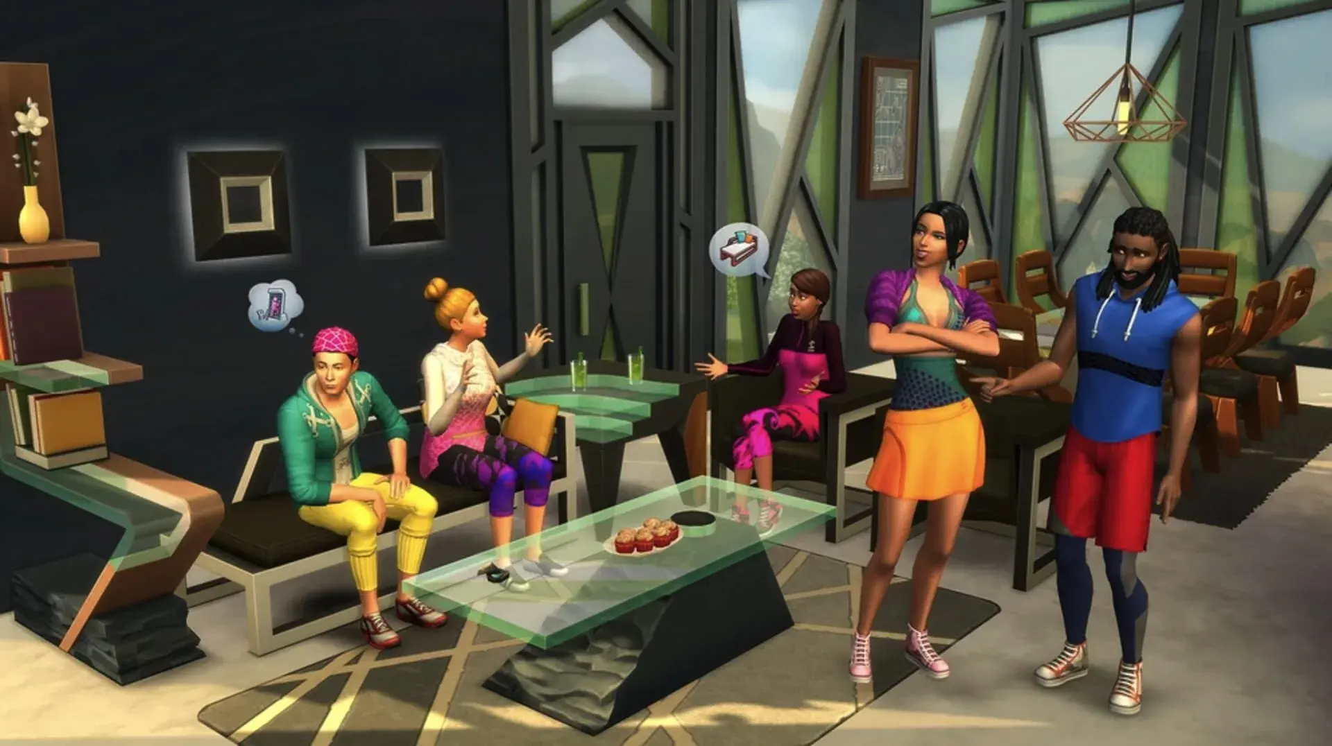 The Sims 4: Fitness Stuff - świat gry, lokacja