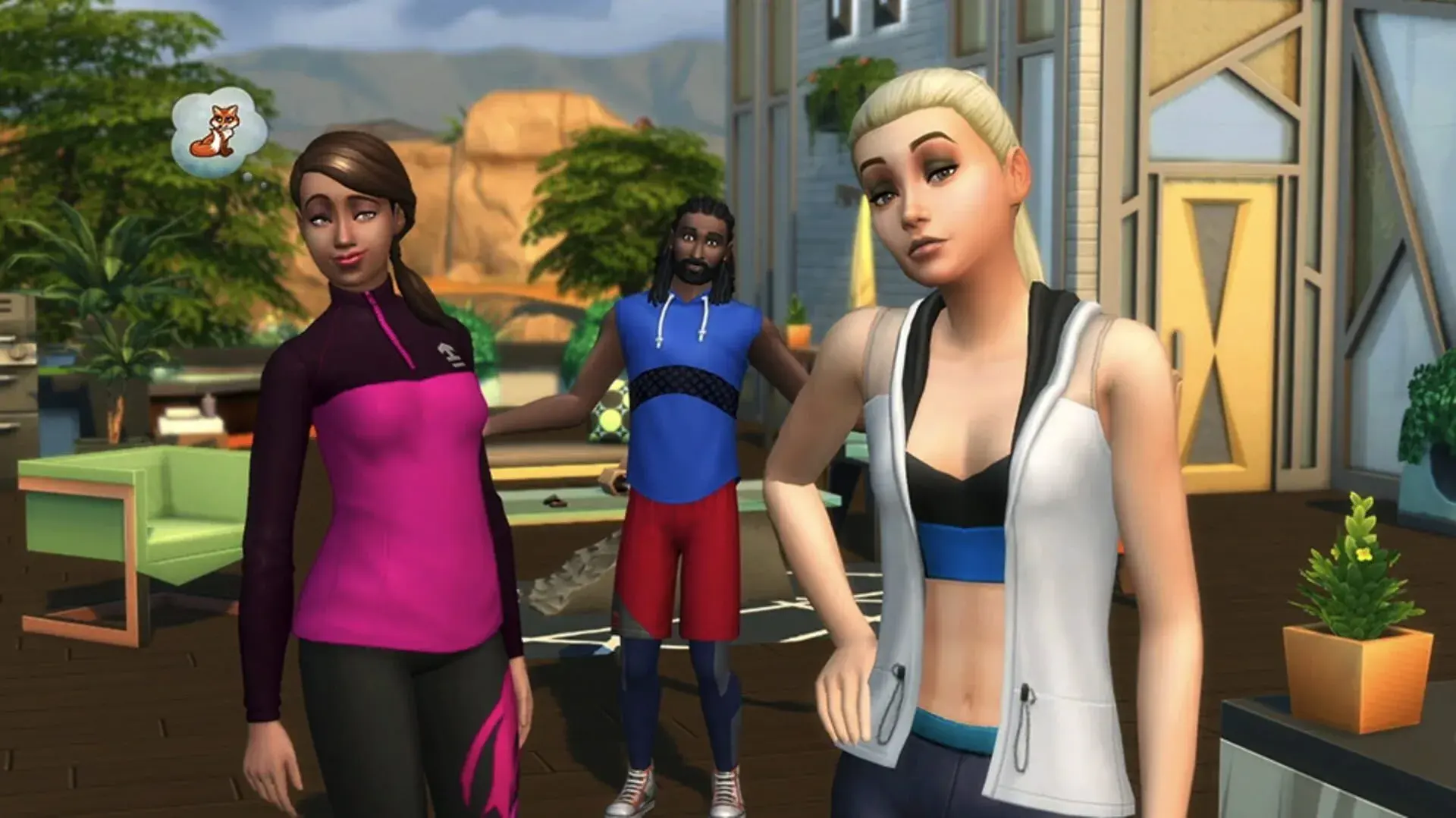 The Sims 4: Fitness Stuff - akcja w grze