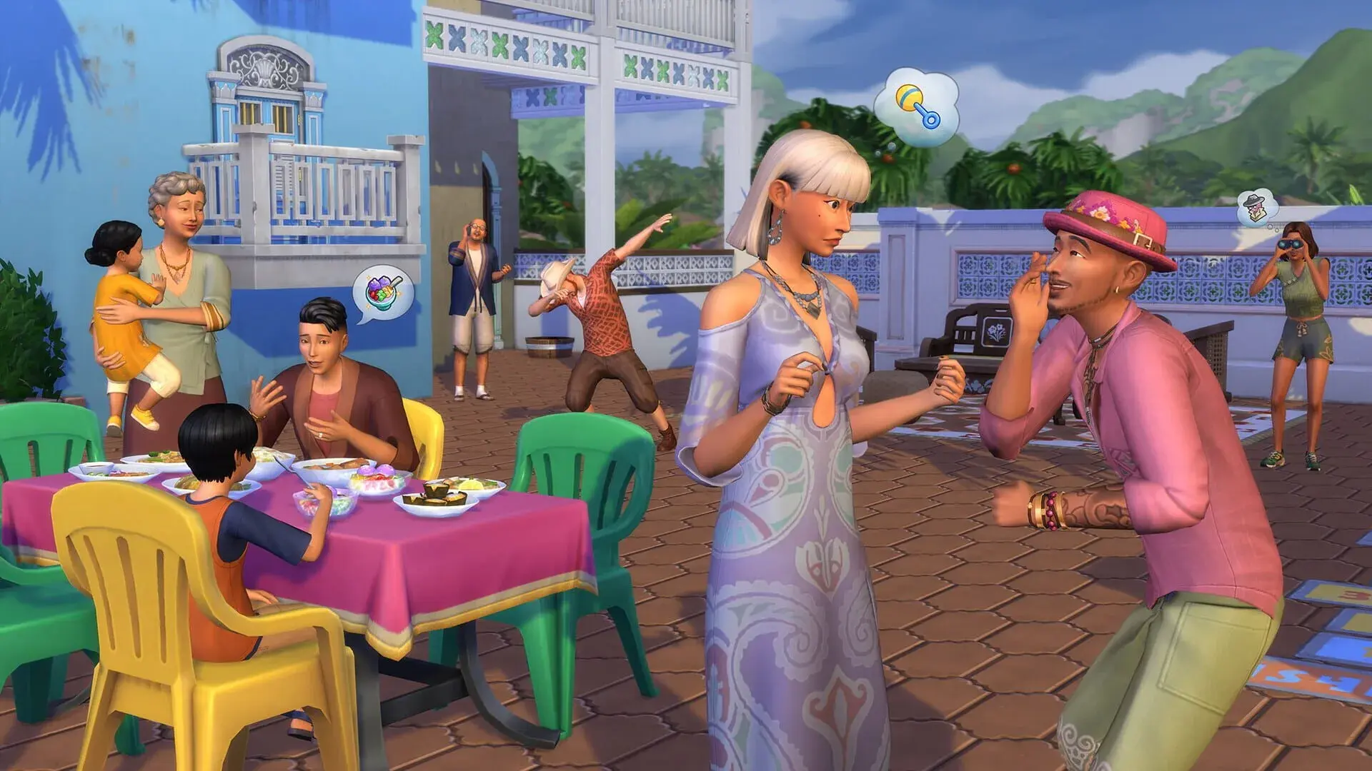 The Sims 4: For Rent - główny screenshot z gry