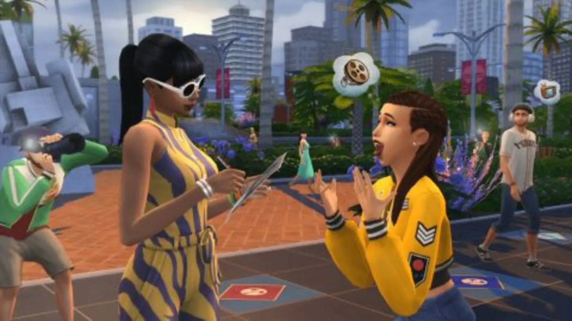 The Sims 4: Get Famous - główny screenshot z gry