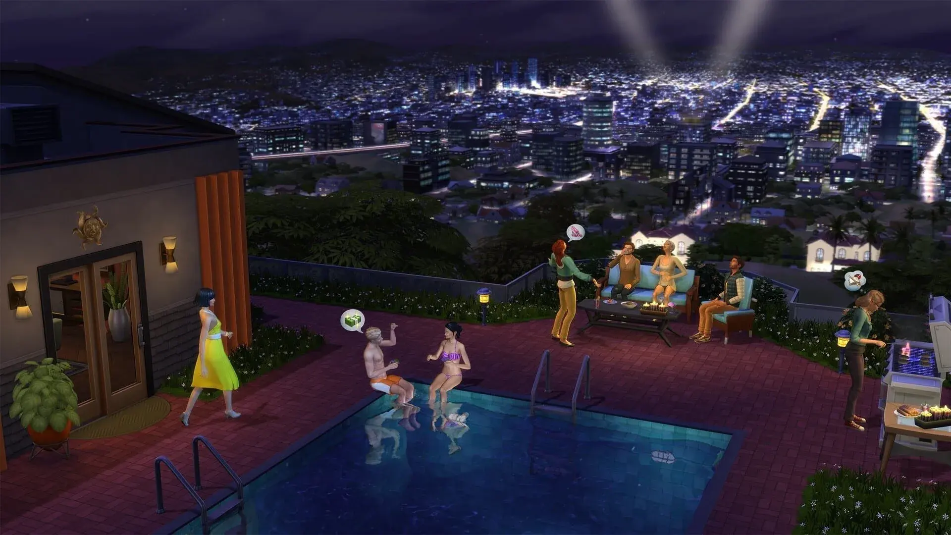 The Sims 4: Get Famous - świat gry, lokacja