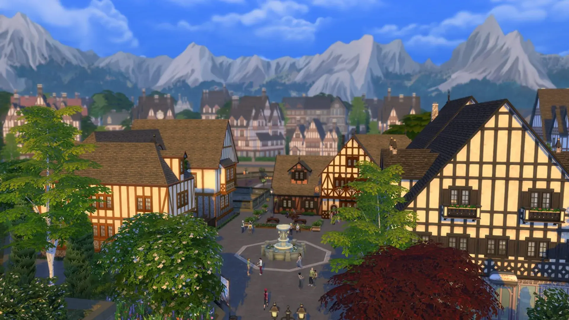 The Sims 4: Get Together (Xbox Series & PC) - świat gry, lokacja