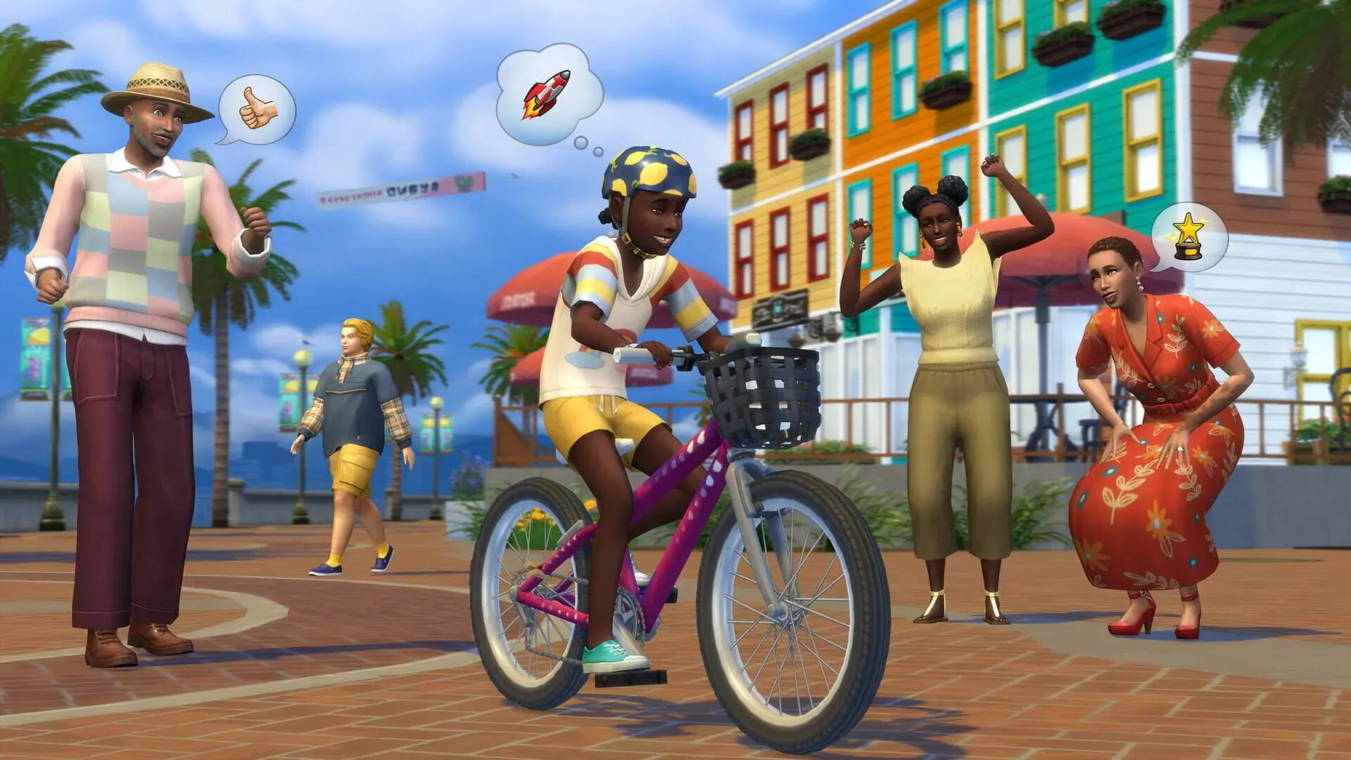 The Sims 4: Growing Together - świat gry, lokacja