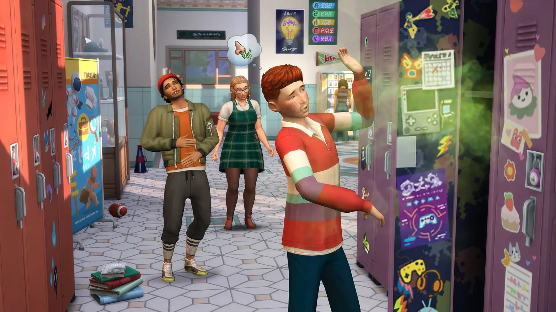 The Sims 4: High School Years - świat gry, lokacja
