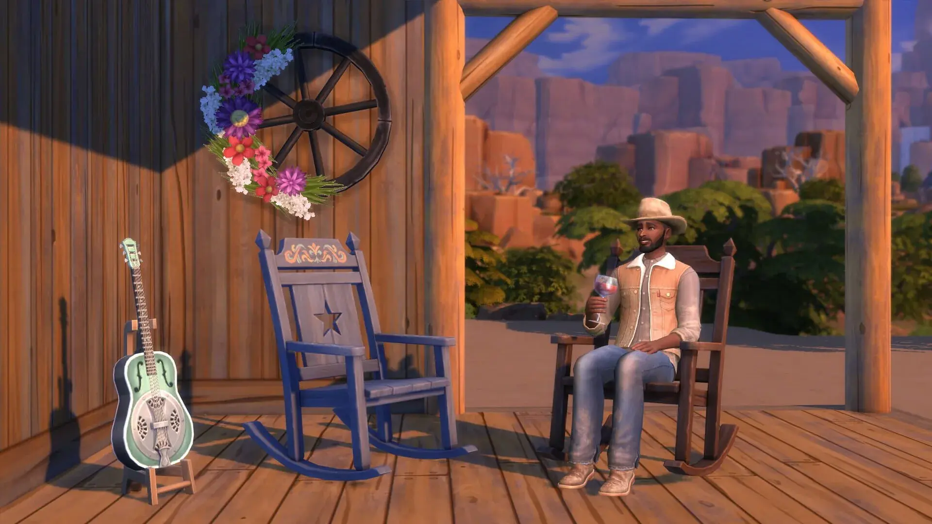 The Sims 4: Horse Ranch - główny screenshot z gry
