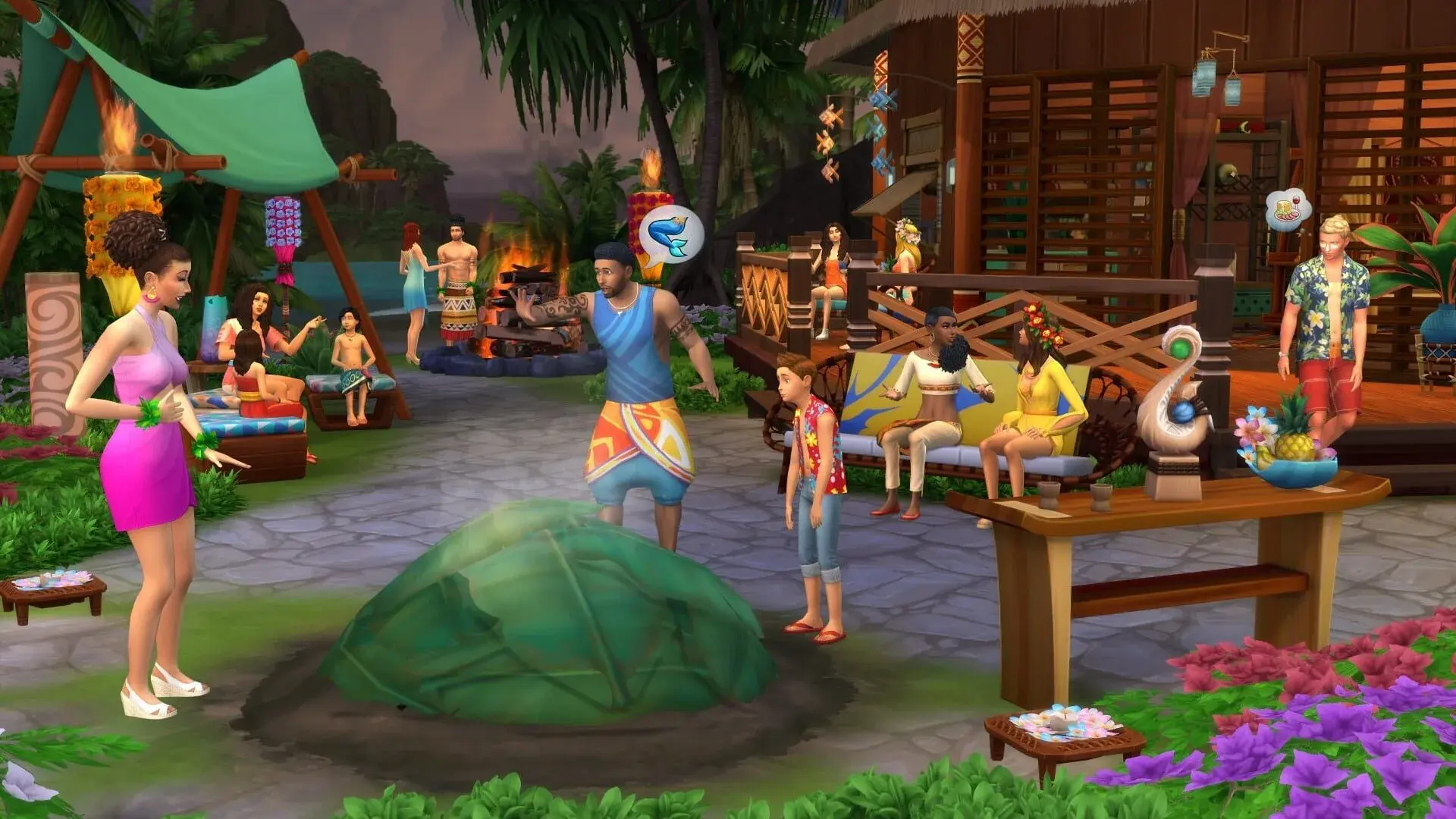 The Sims 4: Island Living - świat gry, lokacja