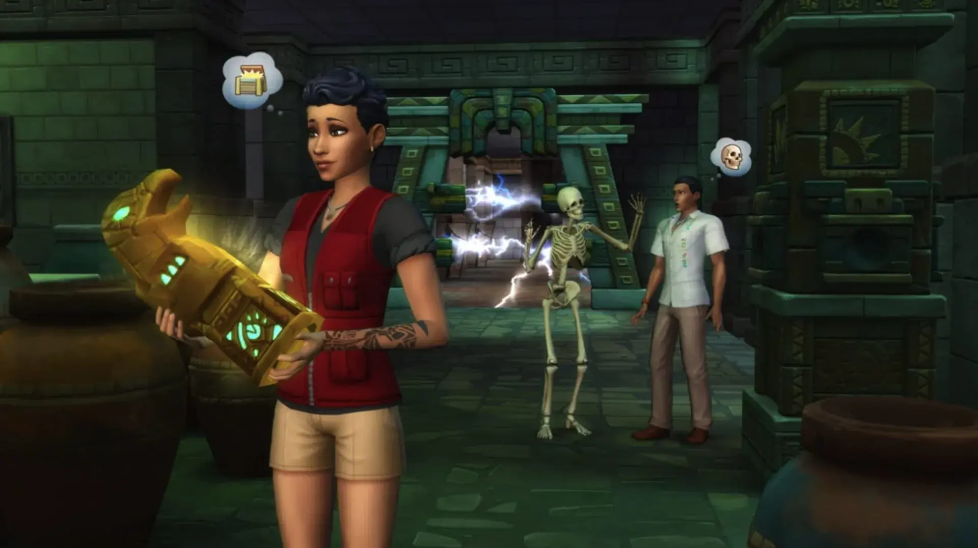 The Sims 4: Jungle Adventure - główny screenshot z gry