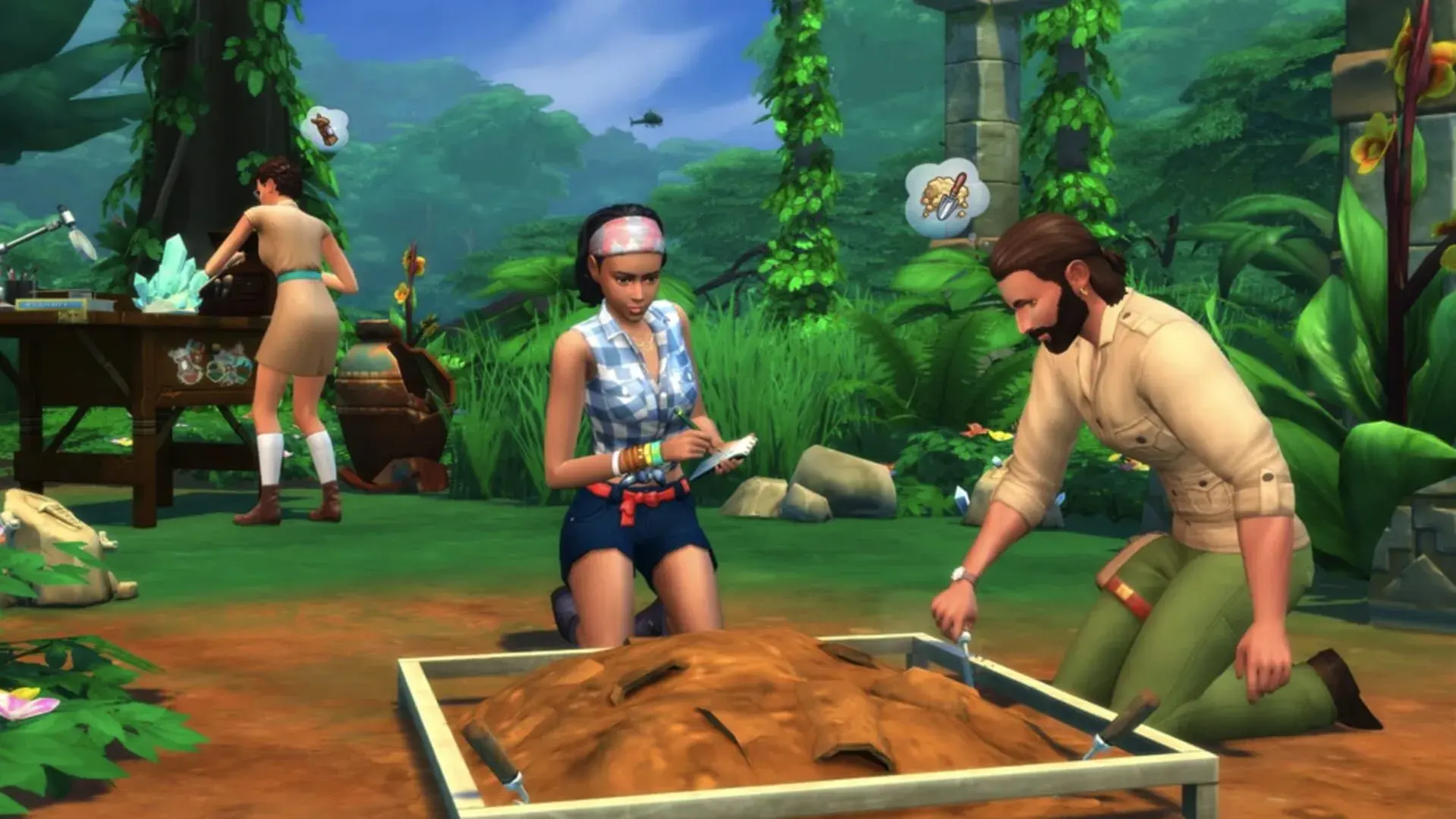 The Sims 4: Jungle Adventure - świat gry, lokacja