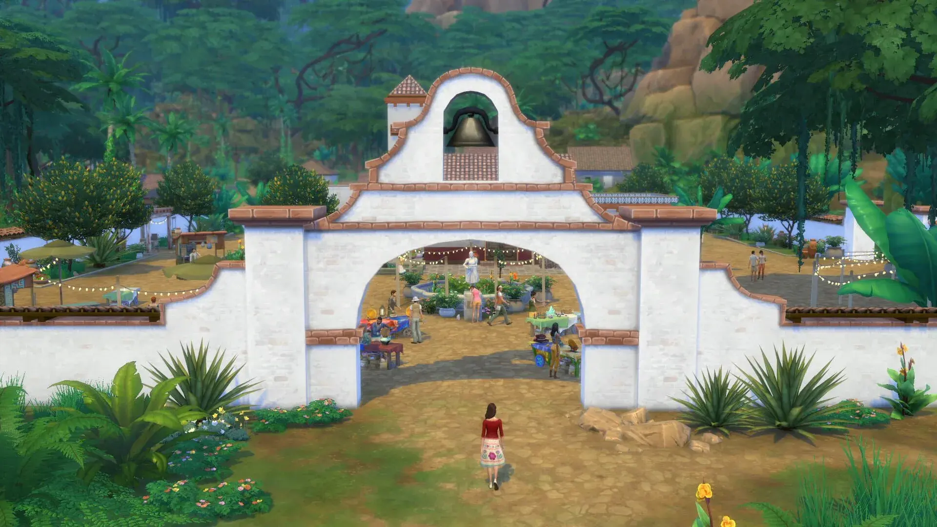 The Sims 4: Jungle Adventure - akcja w grze