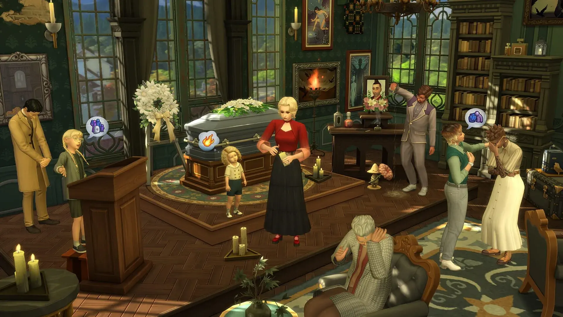 The Sims 4: Life and Death - główny screenshot z gry