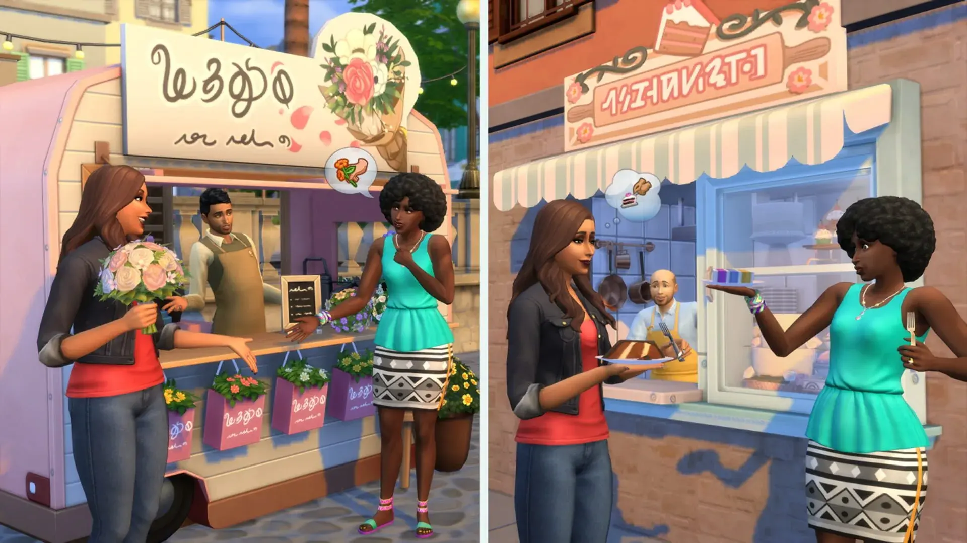 The Sims 4: My Wedding Stories - główny screenshot z gry