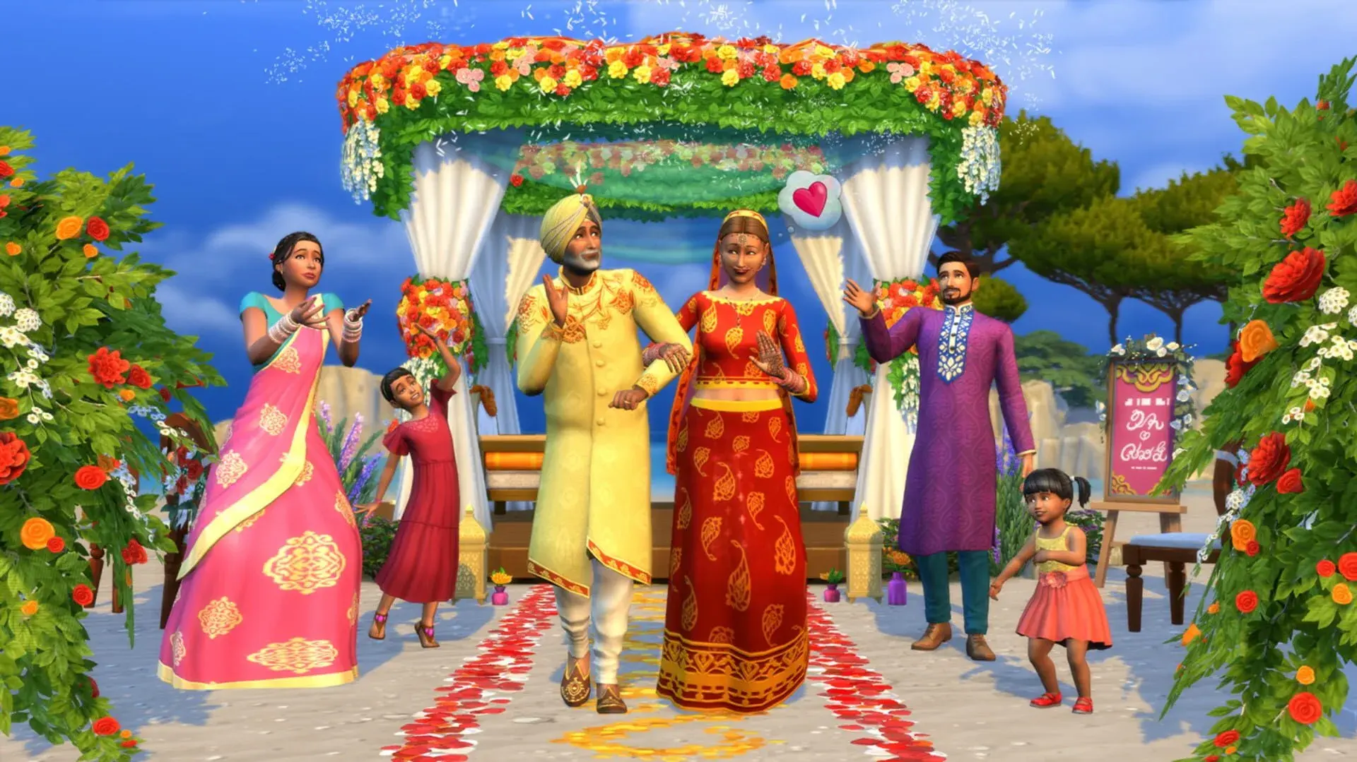 The Sims 4: My Wedding Stories - gameplay screenshot