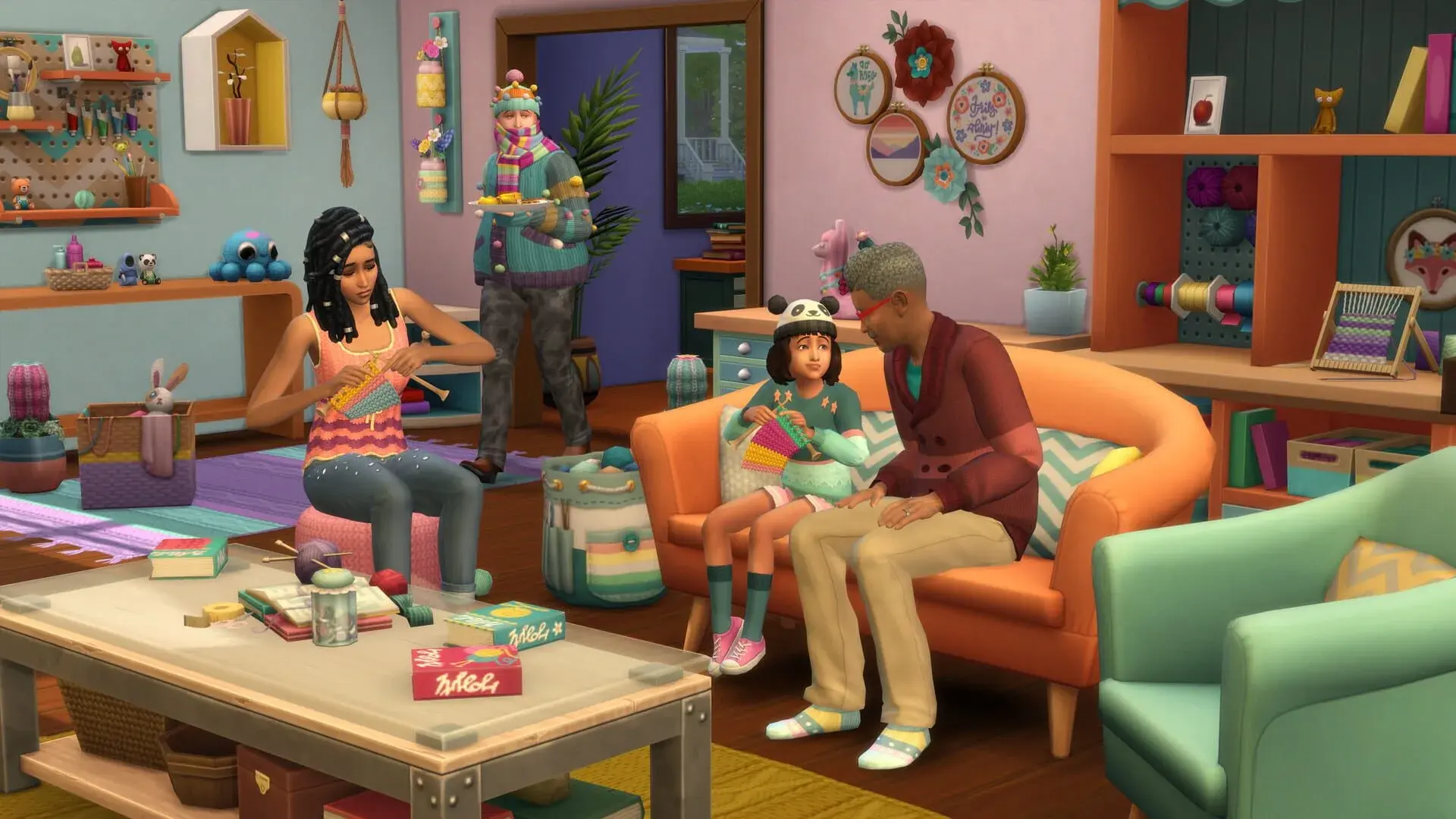 The Sims 4: Nifty Knitting Stuff - świat gry, lokacja