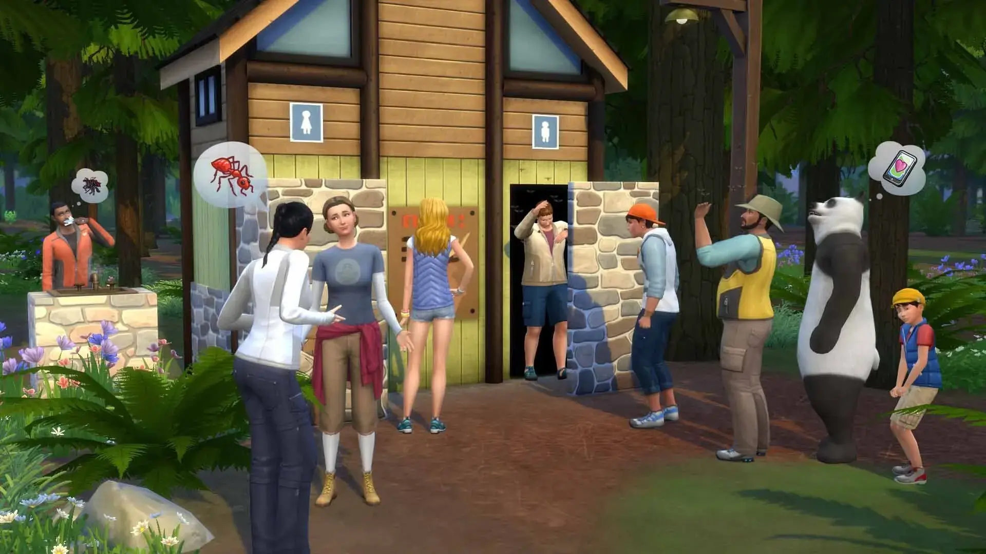 The Sims 4: Outdoor Retreat - obrazek z gry