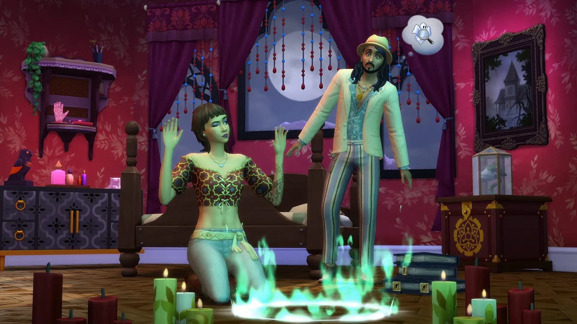 The Sims 4: Paranormal Stuff - świat gry, lokacja