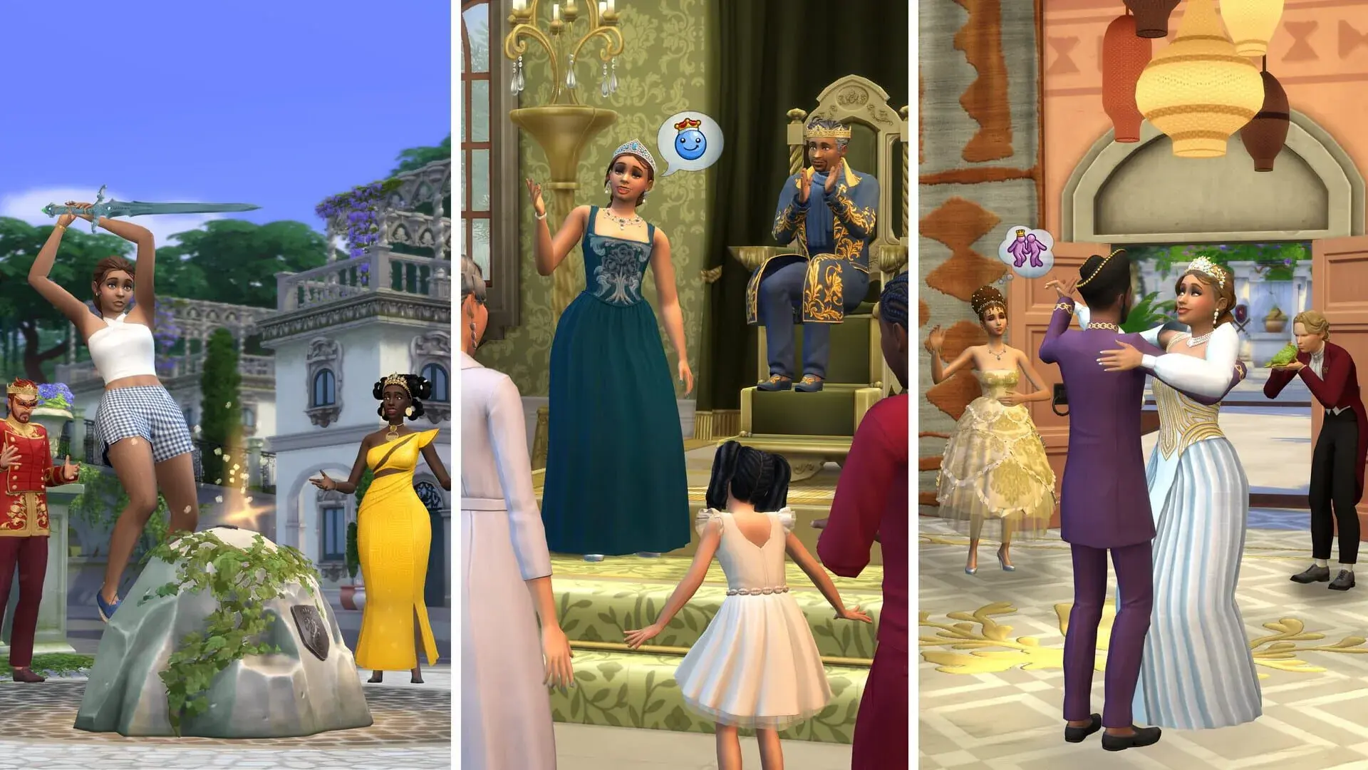 The Sims 4: Royalty & Legacy - gameplay screenshot