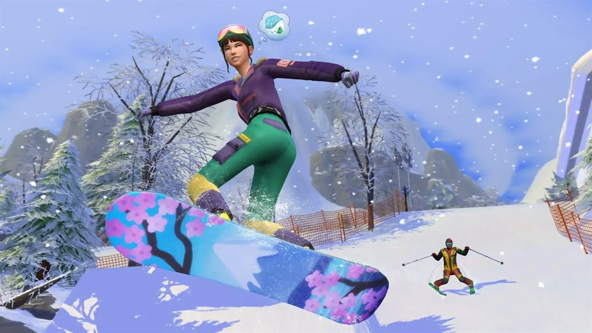 The Sims 4: Snowy Escape - gameplay screenshot