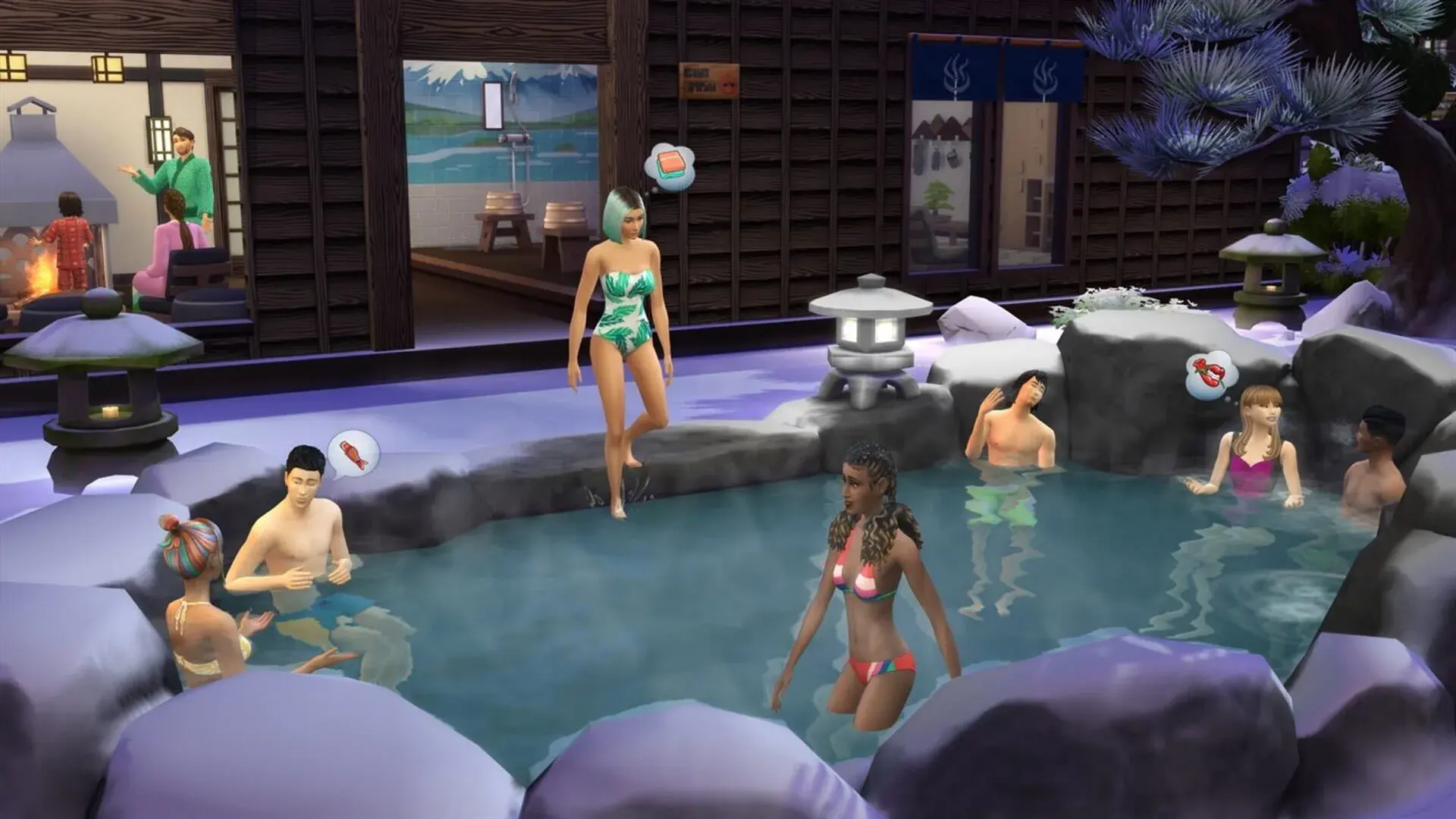 The Sims 4: Snowy Escape - screenshot wysokiej jakości