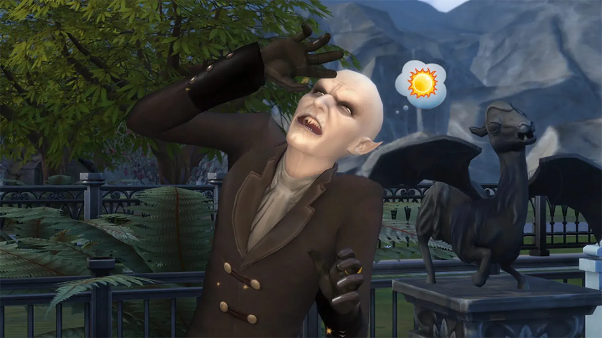 The Sims 4: Vampires - akcja w grze
