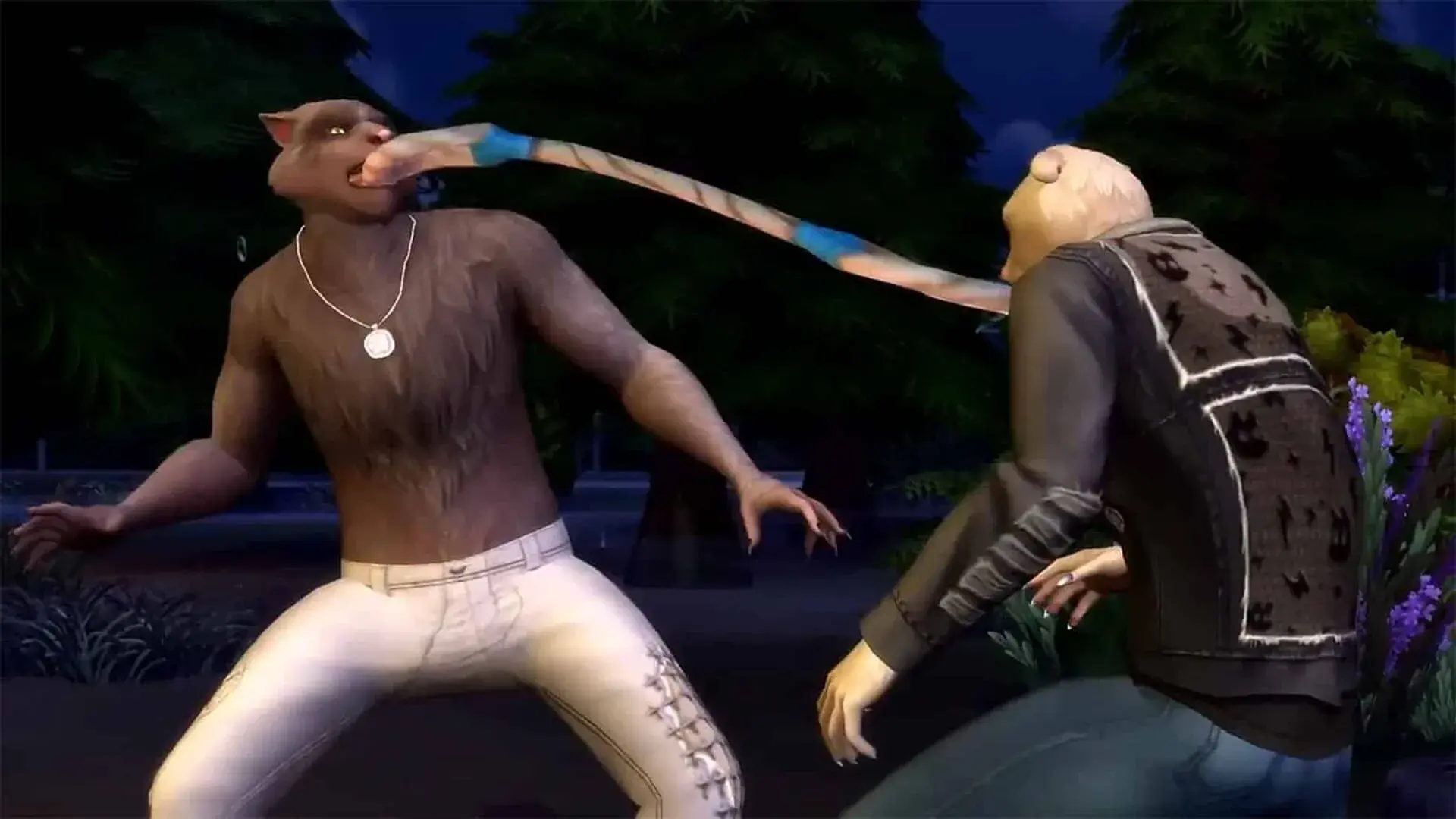 The Sims 4: Werewolves - akcja w grze