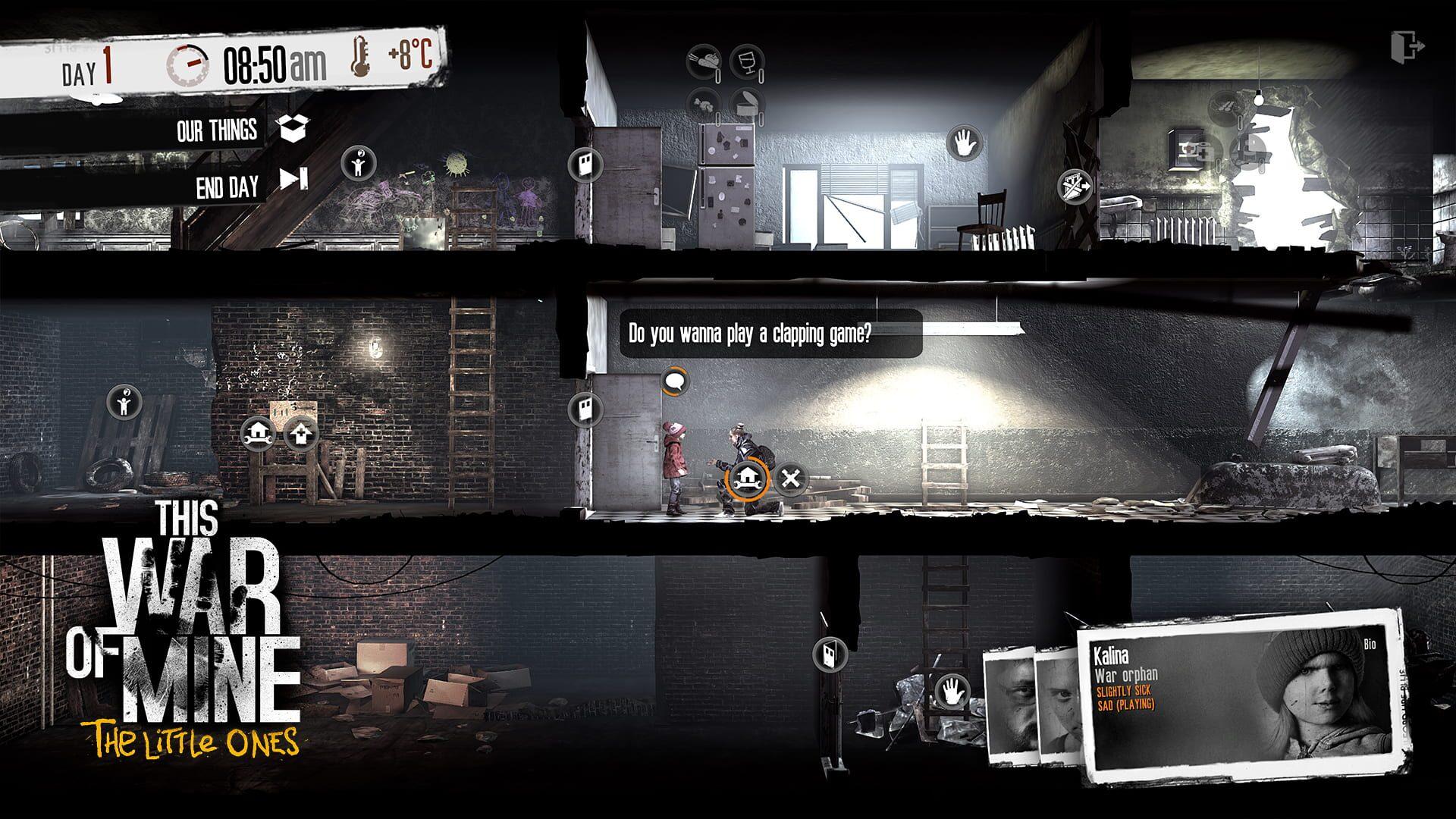 This War of Mine: The Little Ones - główny screenshot z gry