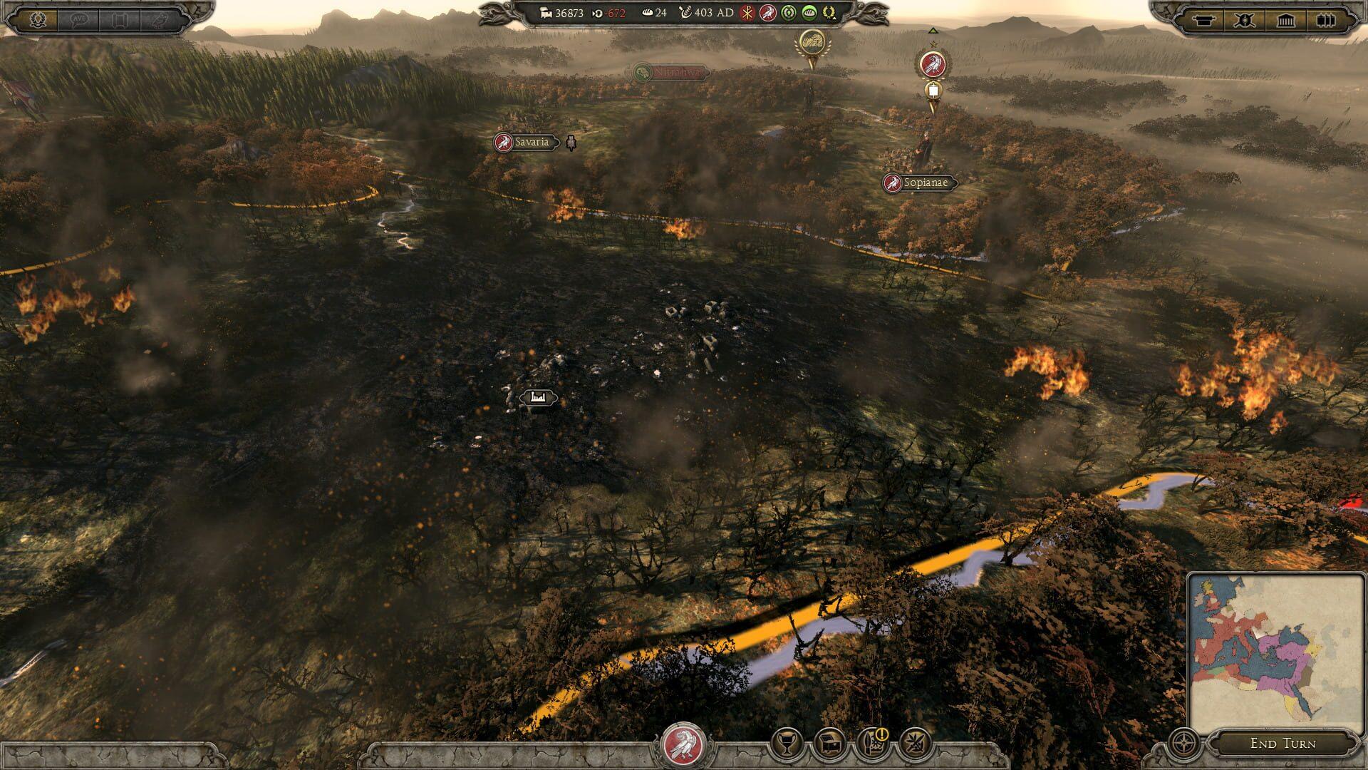 Total War: Attila - gameplay screenshot