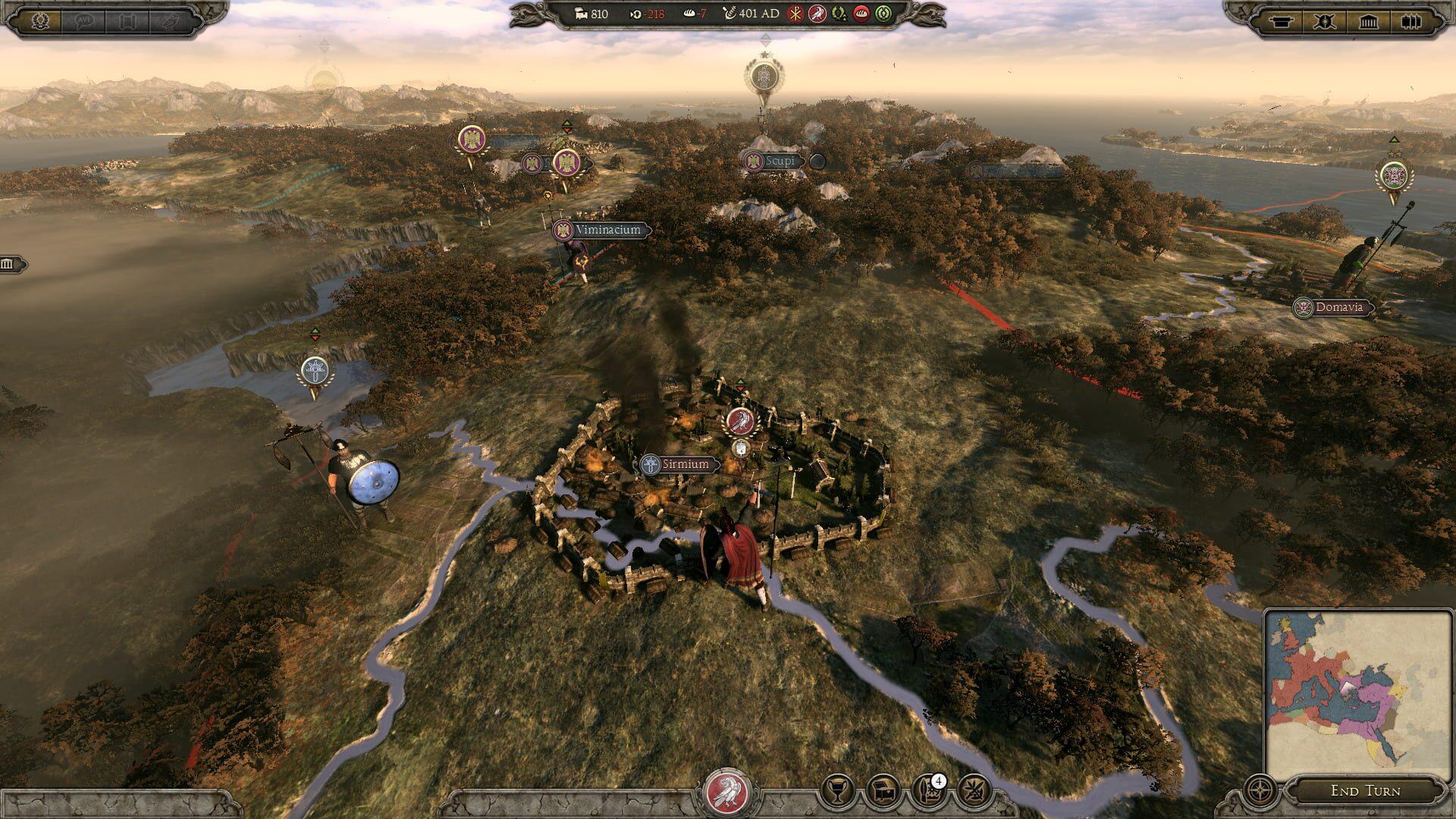 Total War: Attila - świat gry, lokacja