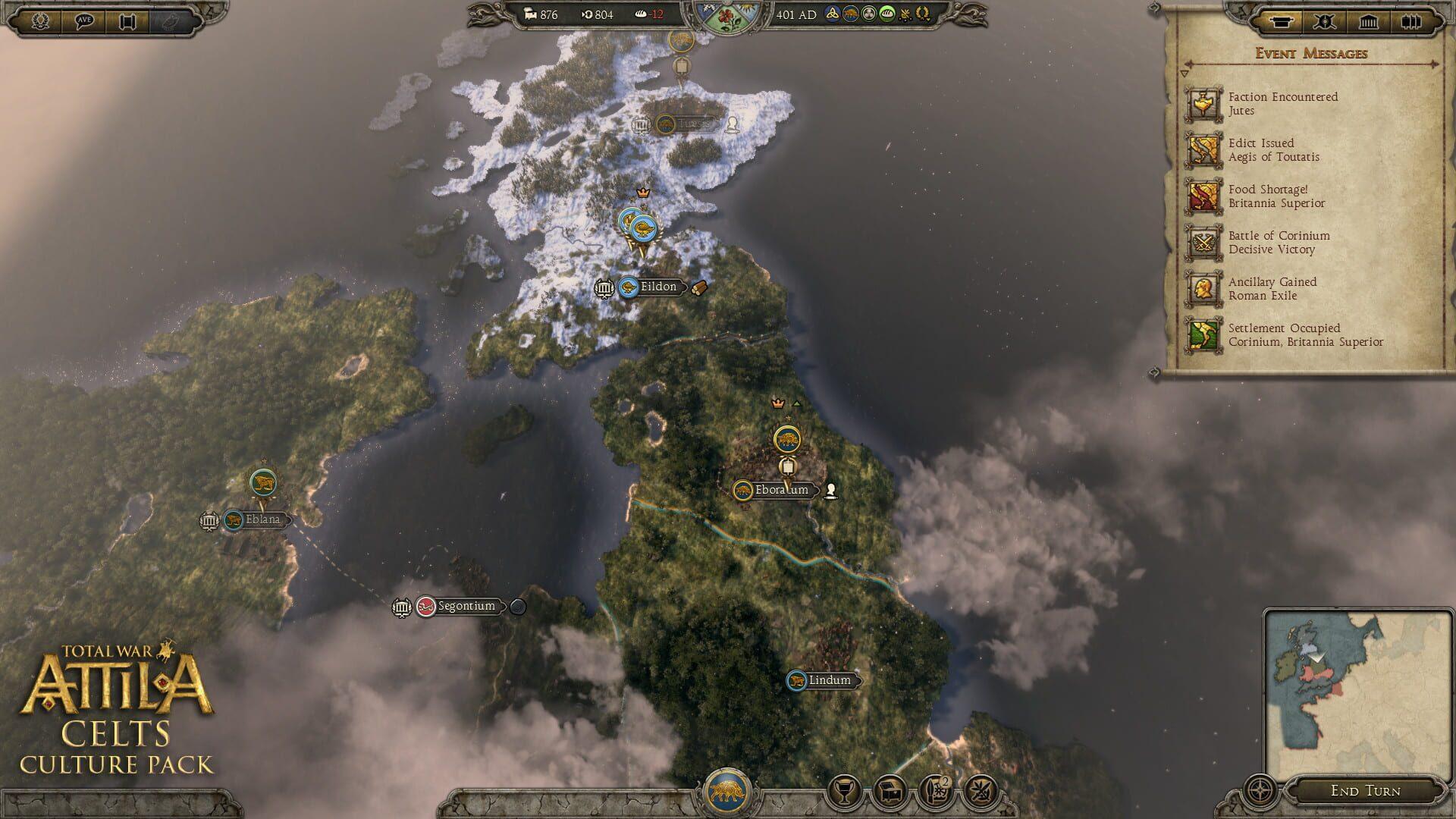 Total War: Attila - Celts Culture Pack - akcja w grze