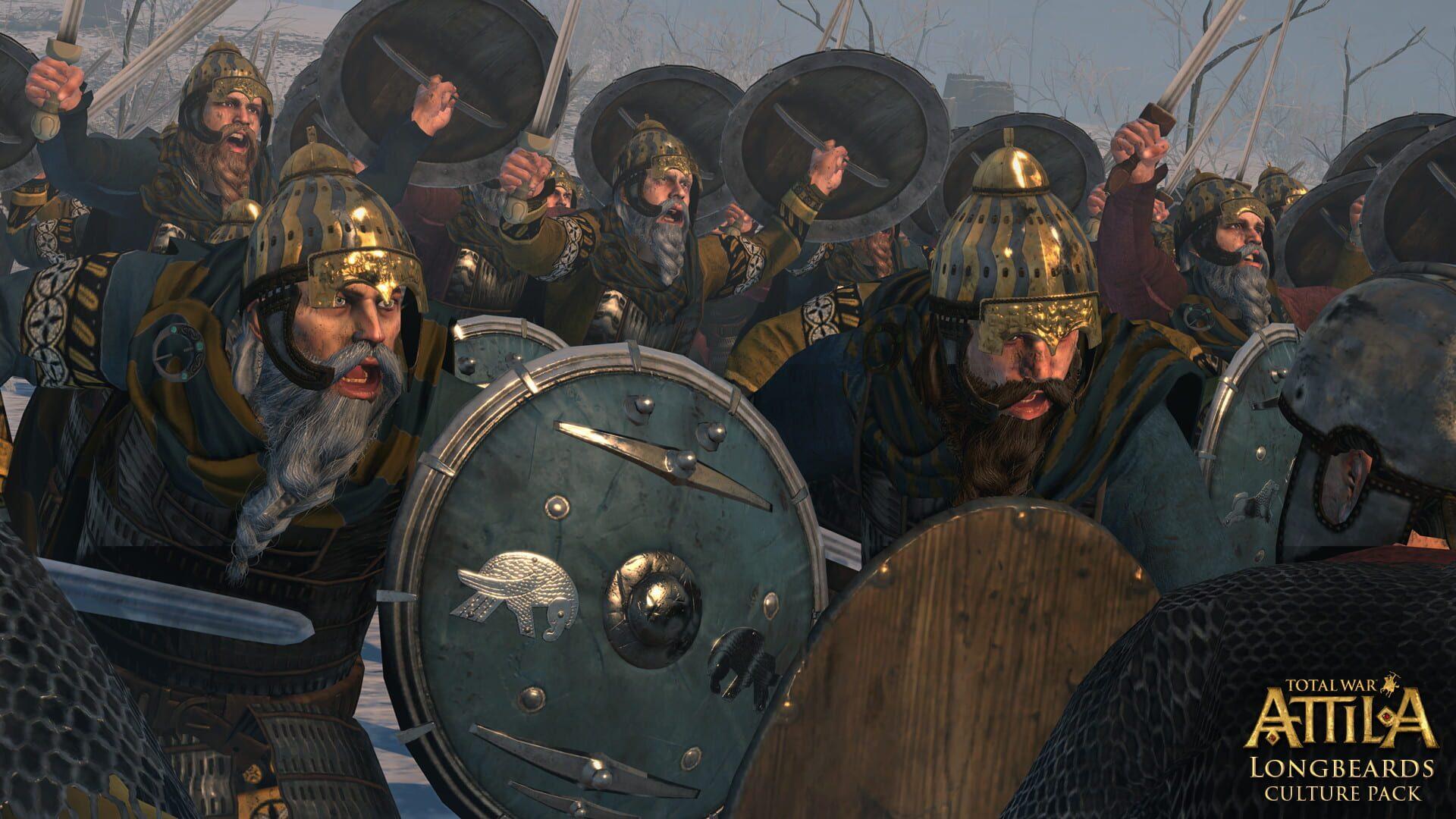 Total War: Attila - Longbeards Culture Pack - akcja w grze